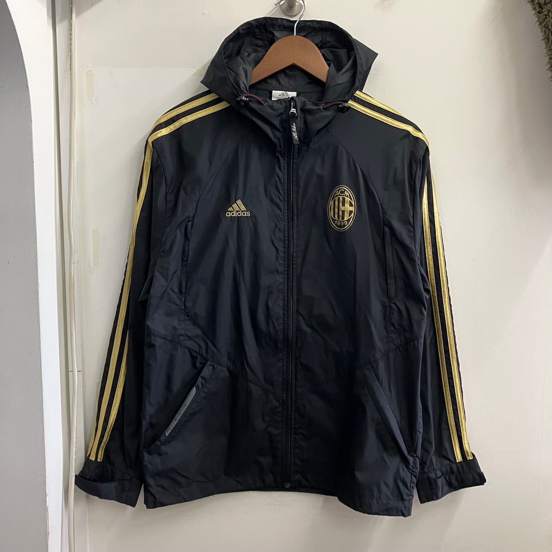 N281 아디다스 ac밀란 바람막이 자켓 상품이미지1