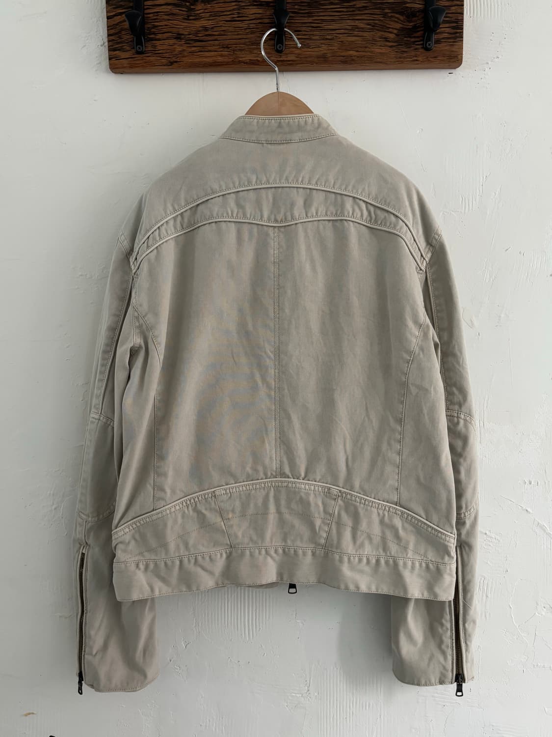 Armani Exchange 아르마니 익스체인지 파이핑 바이커 자켓  상품이미지10