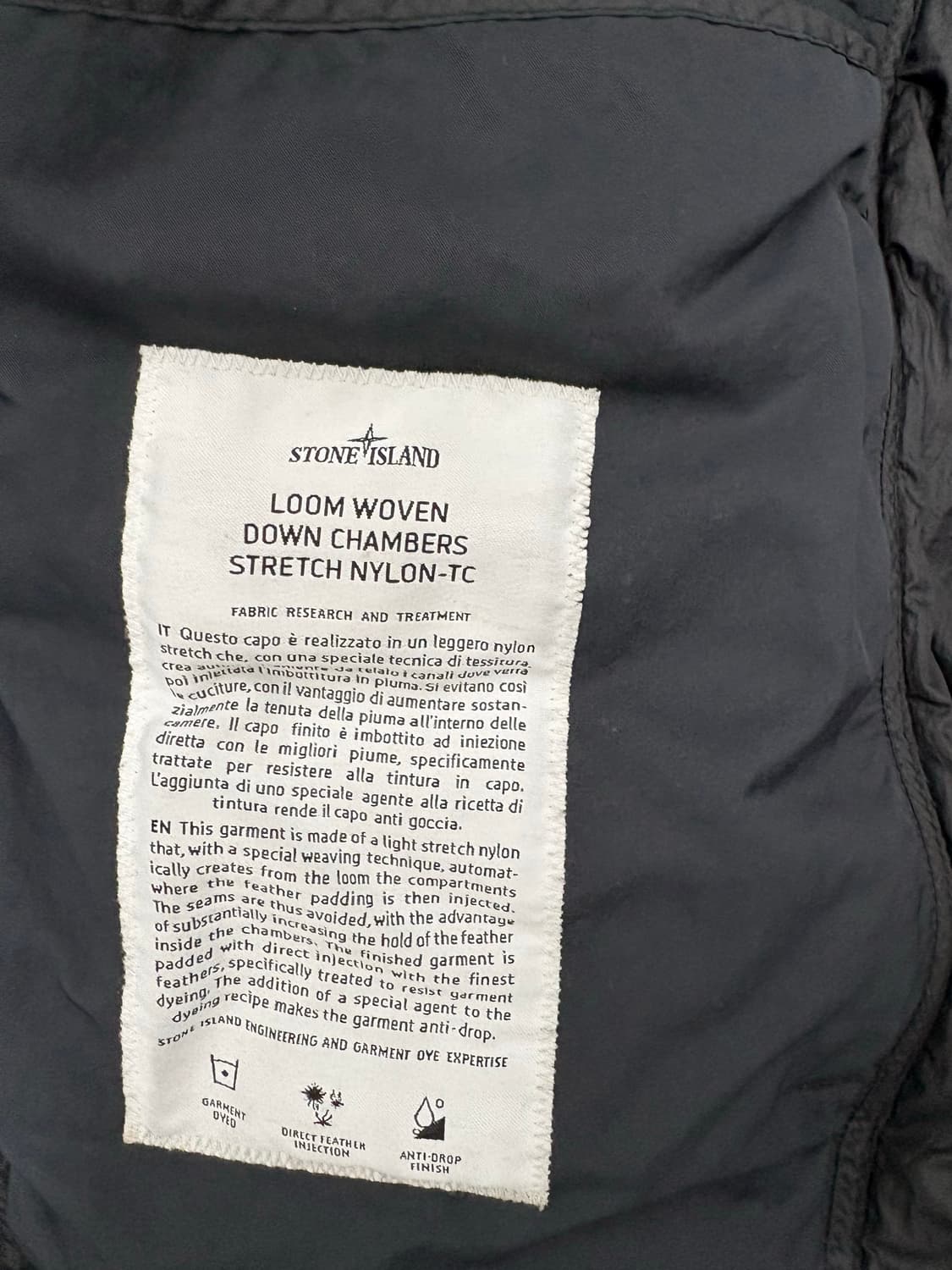 스톤아일랜드 경량패딩 M 상품이미지2