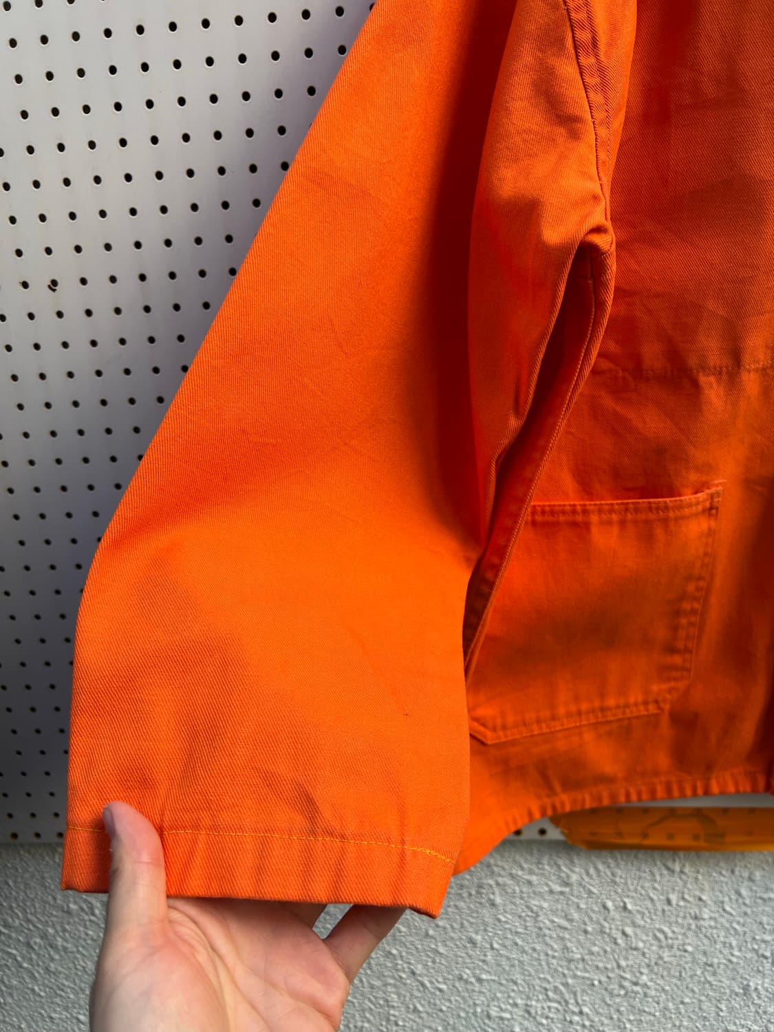 VINTAGE ORANGE FRENCH WORK 오렌지프렌치워크자켓 상품이미지7