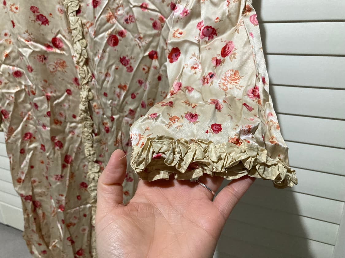 vintage flower long dress 상품이미지7