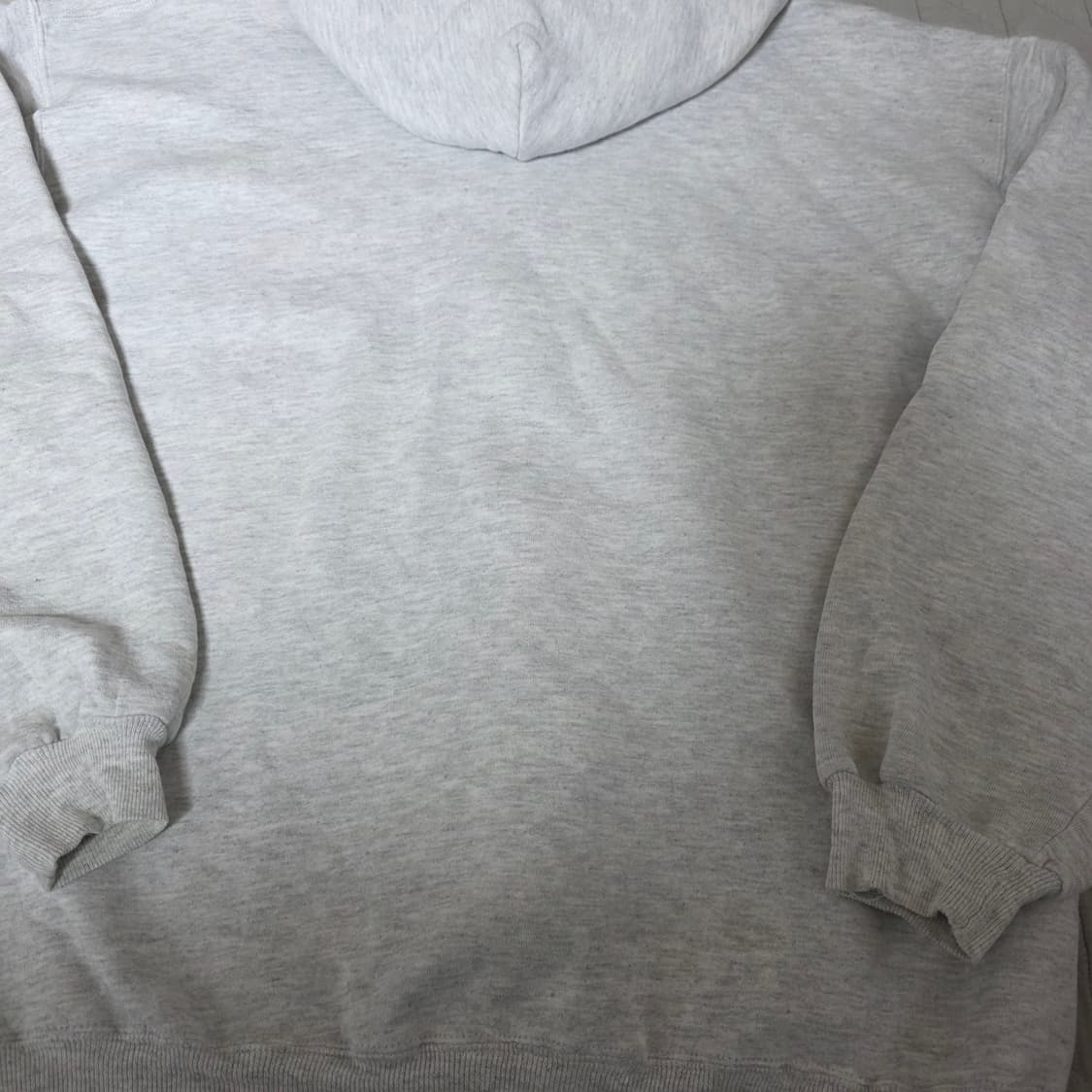 [XL] 90s 러셀 USA 애슬레틱 후드집업 라이트 그레이 ver. 굿 상품이미지6