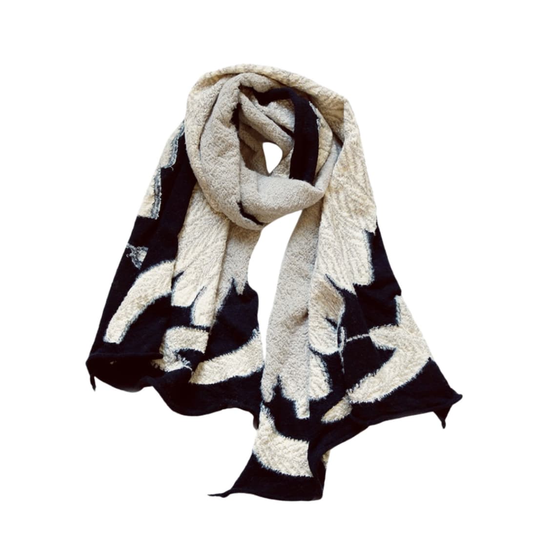 캐피탈 울 축융 이글 머플러 새상품 상품이미지1