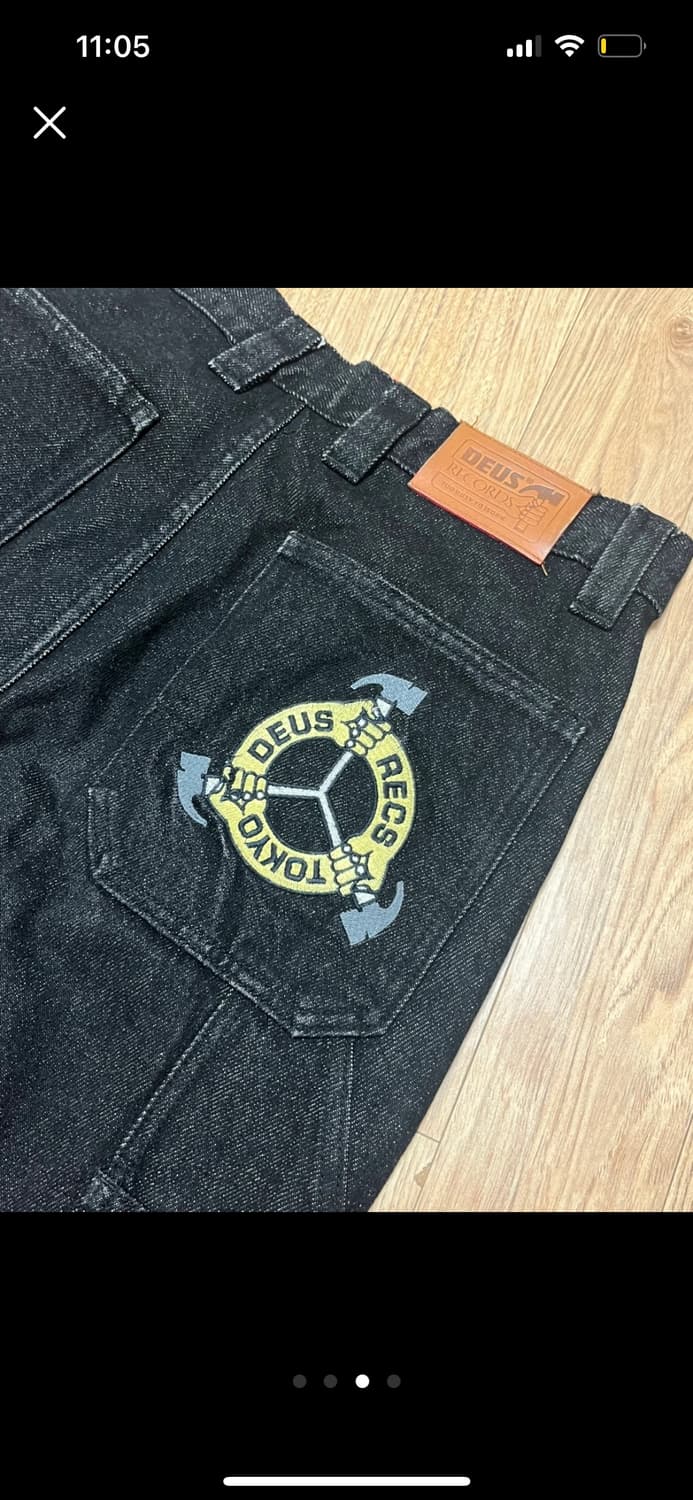 데우스 흑청데님 상품이미지3