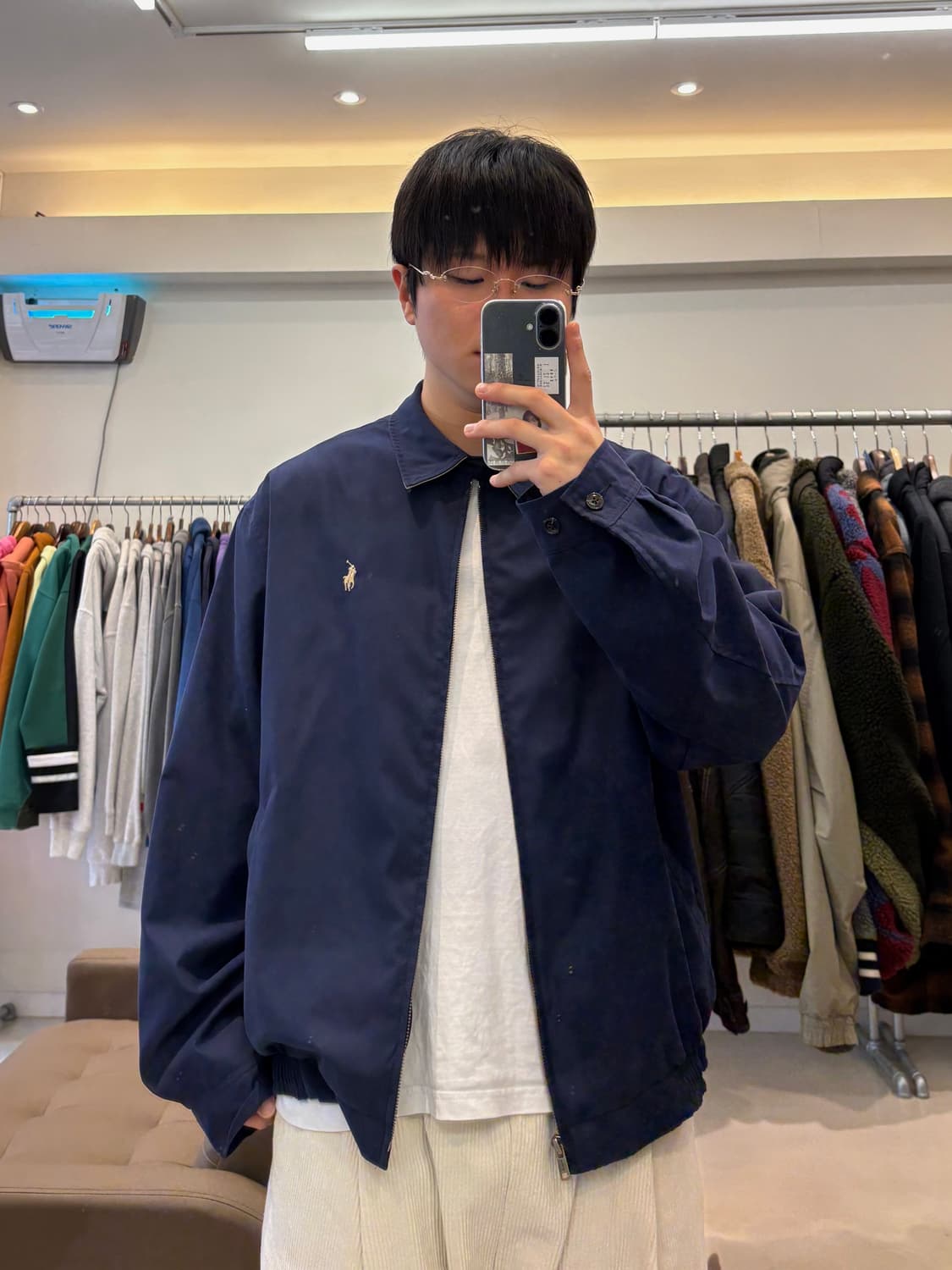 폴로 랄프로렌 폴리쉘 스윙탑 자켓 상품이미지9