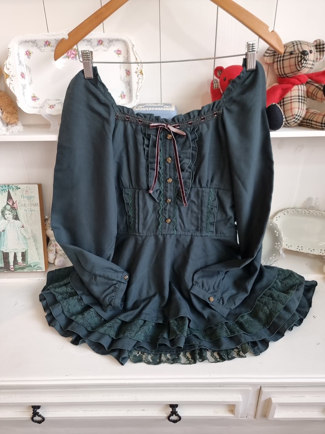 axes femme(엑스팜므)  오프숄더 원피스 상품이미지3