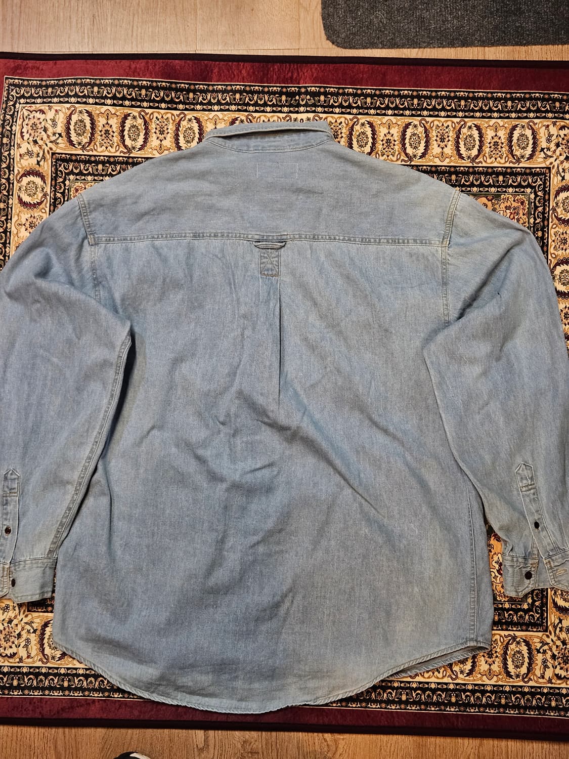 Carhartt Denim Shirt (Light Blue) 상품이미지3