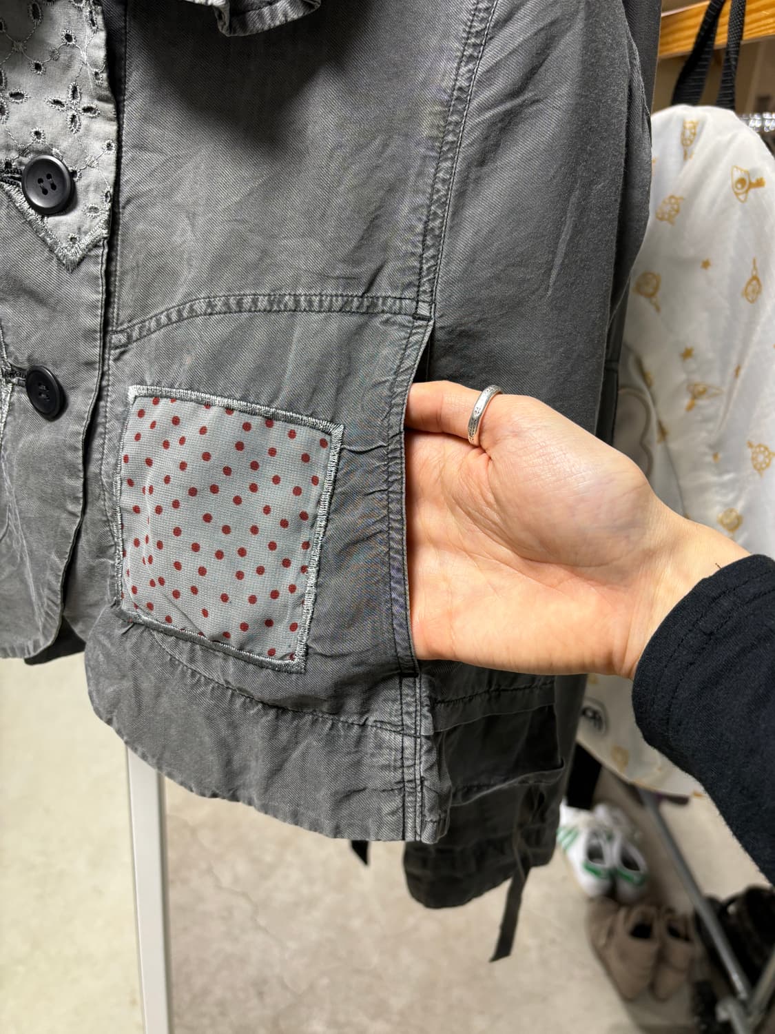 센소유니코 t.b 패치워크 자켓 상품이미지4