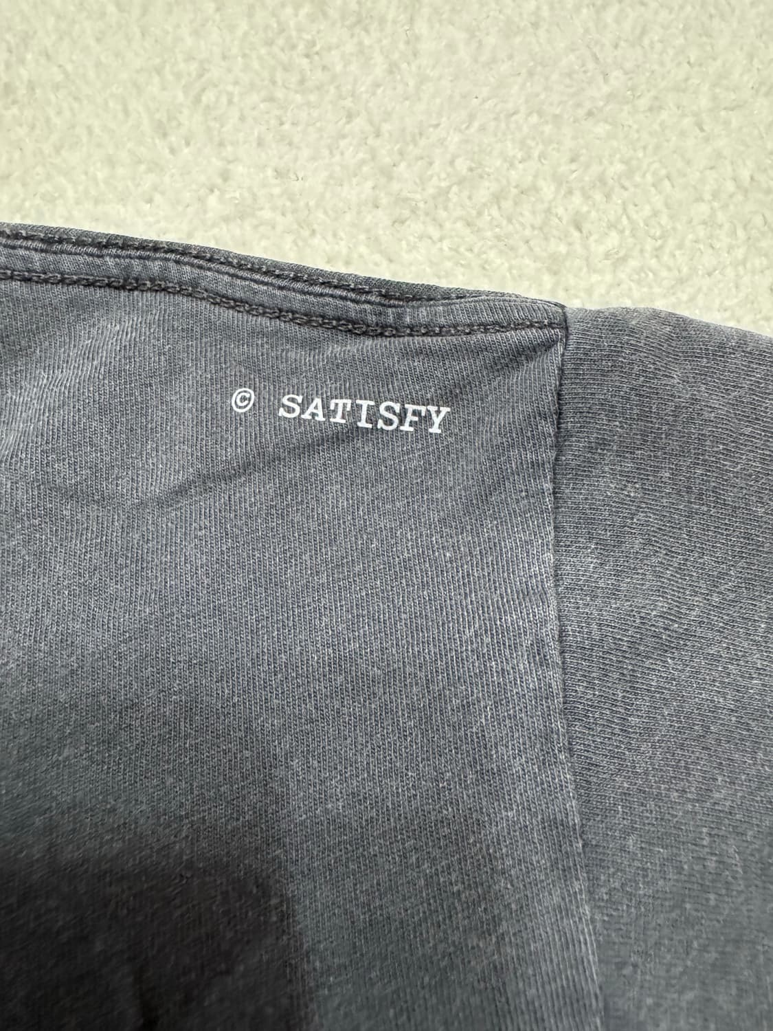 새티스파이 모스테크 티셔츠 에이지드 블랙 S 스콜피온 상품이미지5