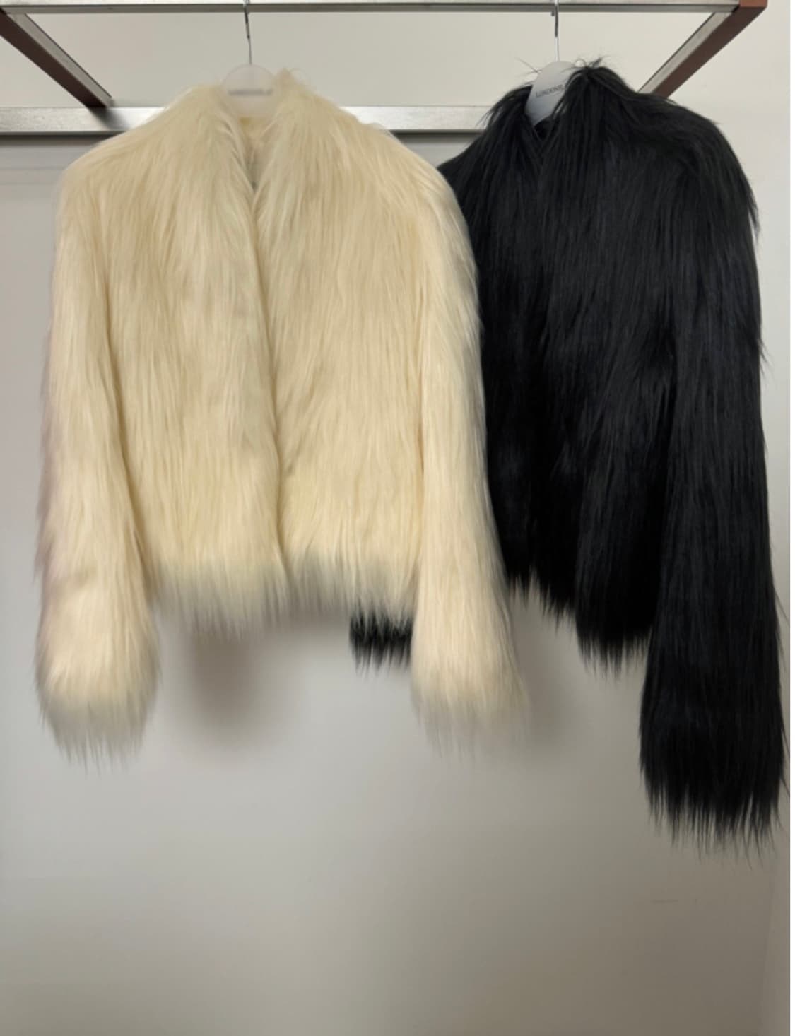 604 longhair fur jacket black 롱헤어 퍼자켓 상품이미지2