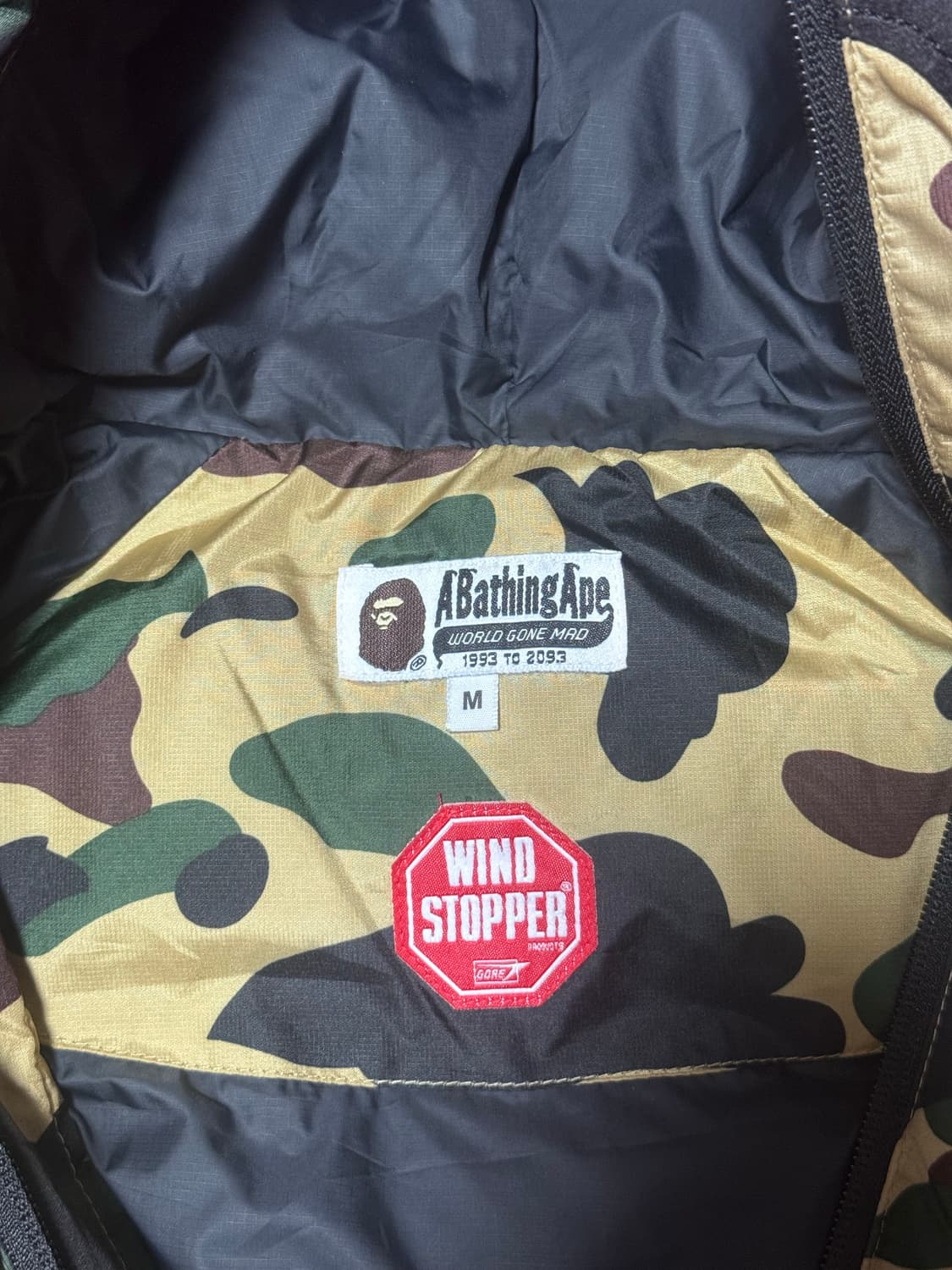 베이프 윈드스토퍼 패딩 상품이미지6