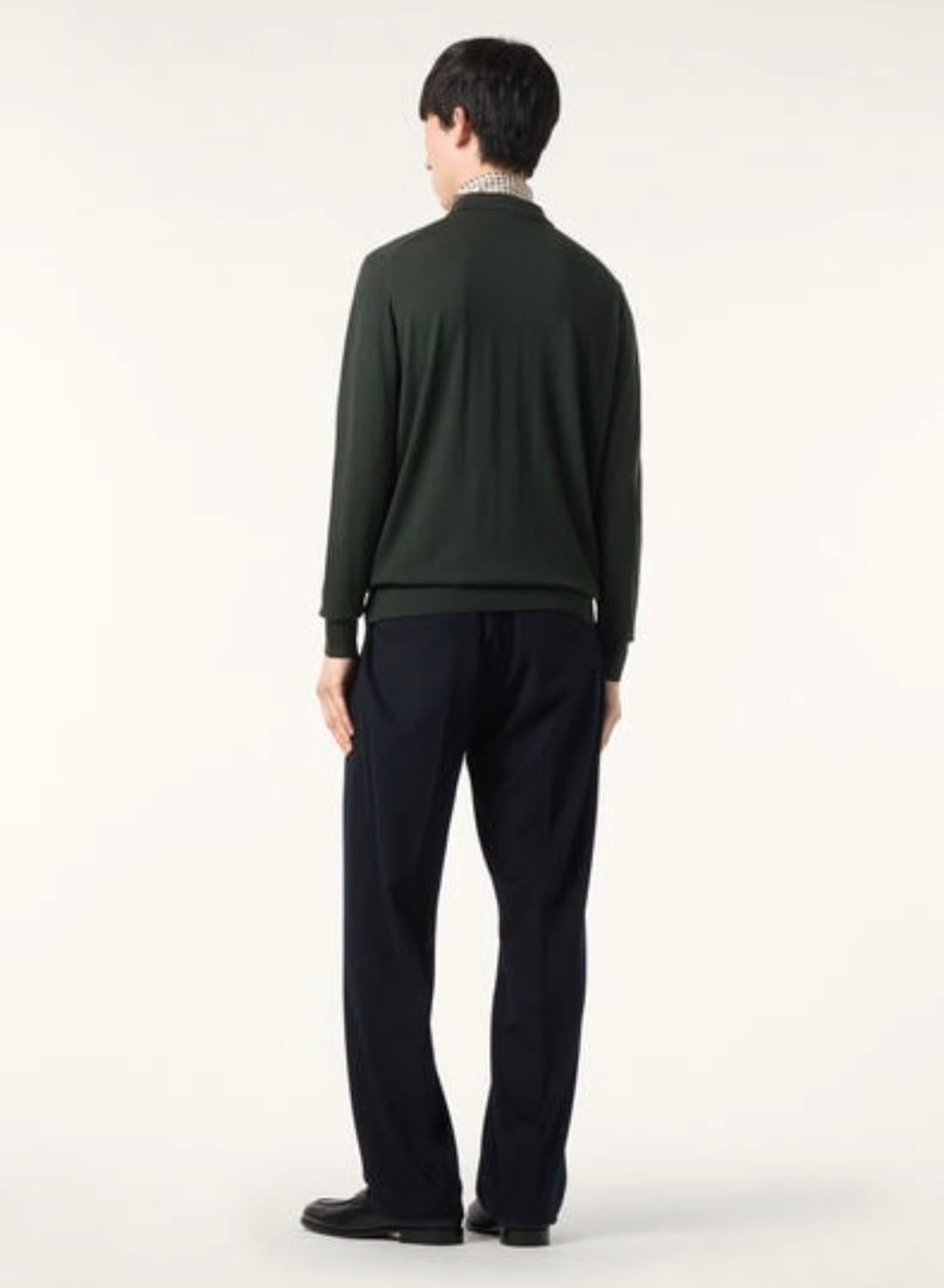 (A+/52) / 로로피아나 폴로 버진 울 블랙 포레스트 니트 상품이미지10