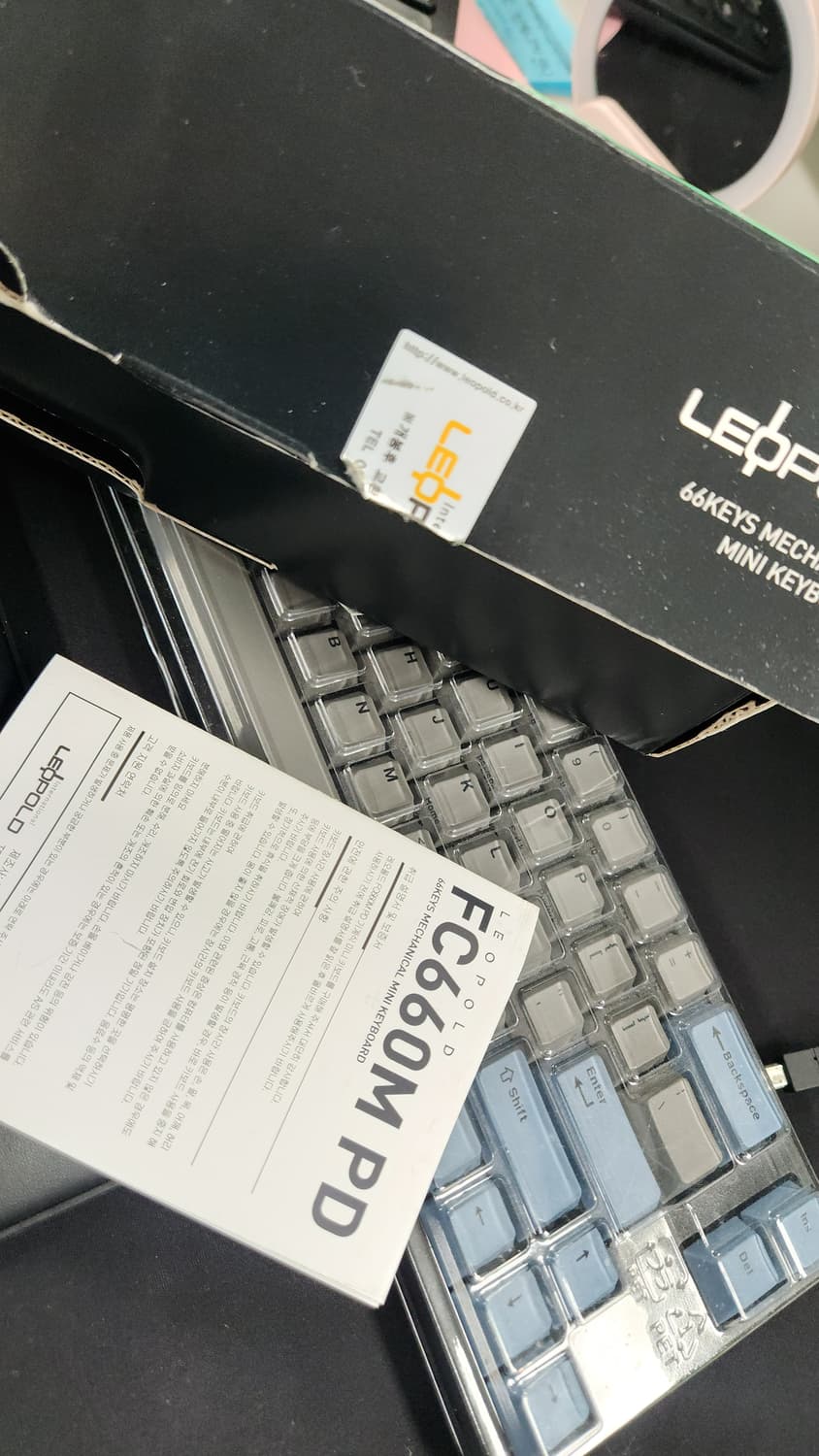# 레오폴드 FC660M PD 기계식 저소음적축 텐키리스 키보드 급처 상품이미지2