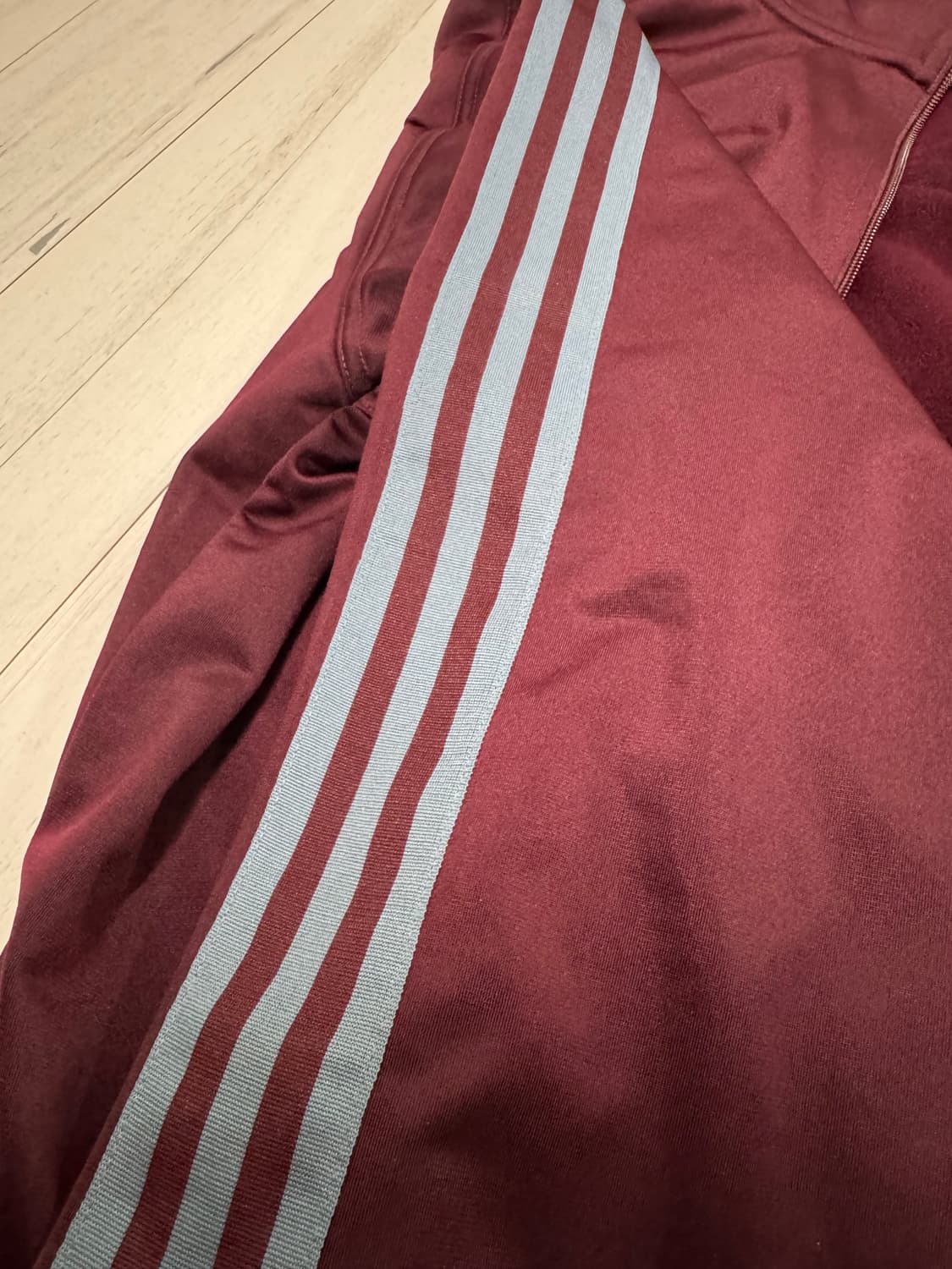 아디다스 오리지널스 베켄바우어 트랙 자켓 마룬 M 상품이미지3