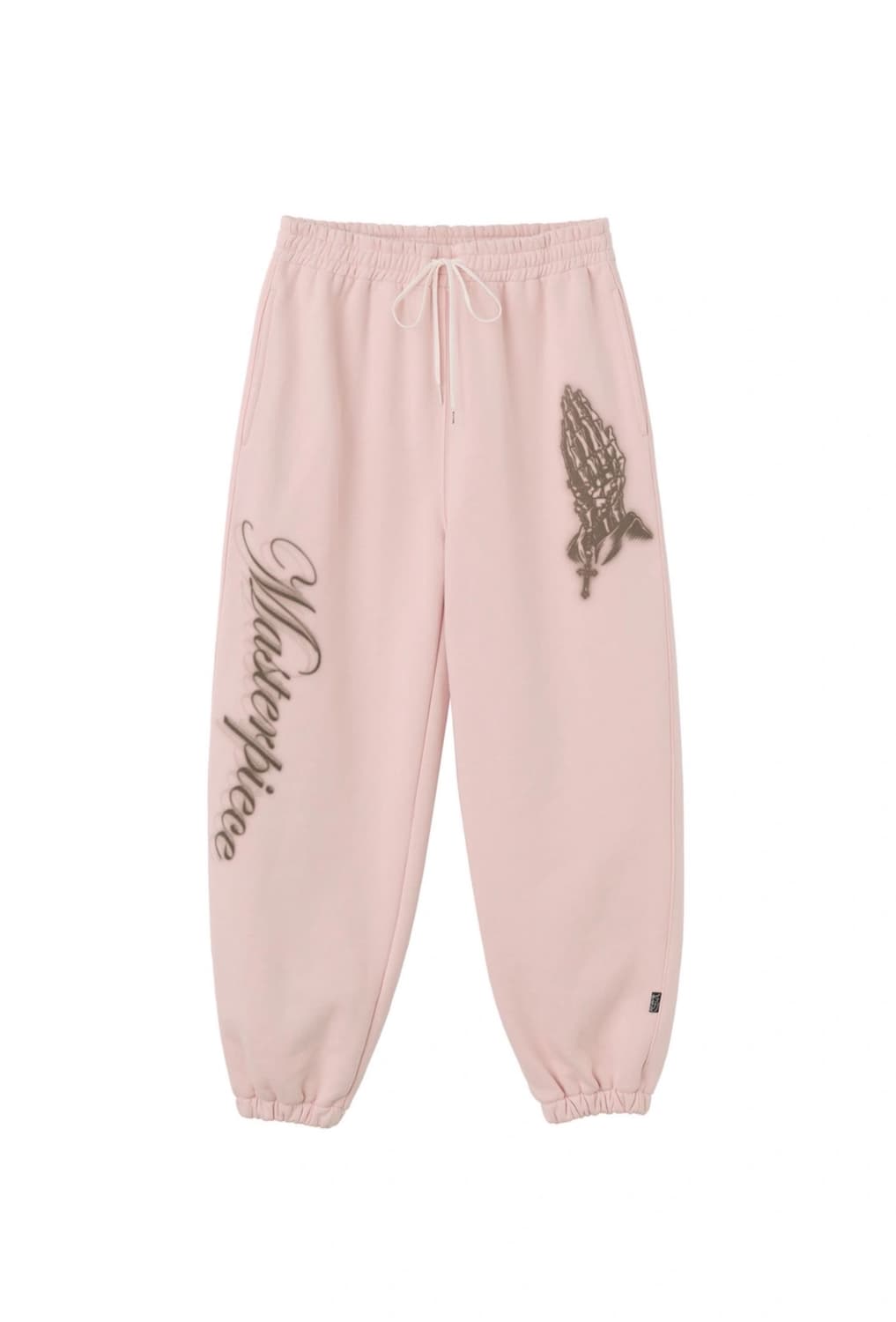 스컬프터 프레잉 후디+팬츠 셋업 세트 / 페일 핑크 상품이미지6