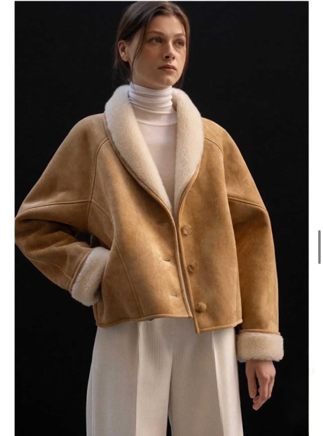 Le signature shearling jacket 상품이미지1