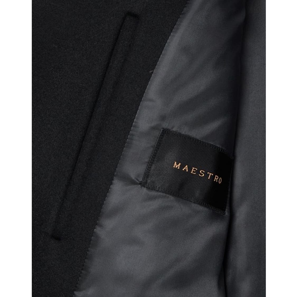 마에스트로 MTR원단 울70 캐시30 세미더블 코트 상품이미지8