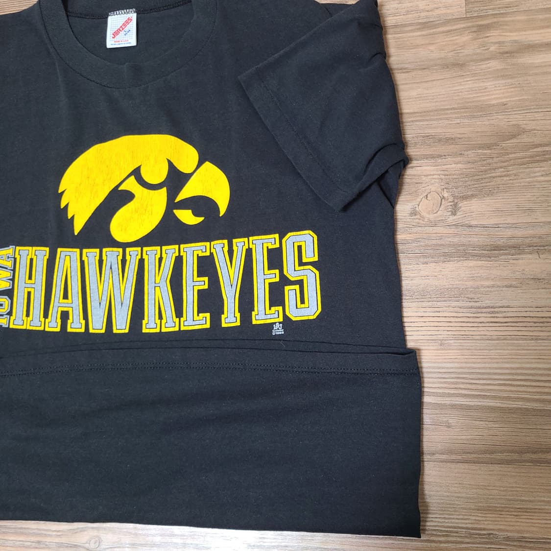 (L) 80s USA 저지스 Jerzees  대학로고 빈티지 반팔 티셔츠 상품이미지6