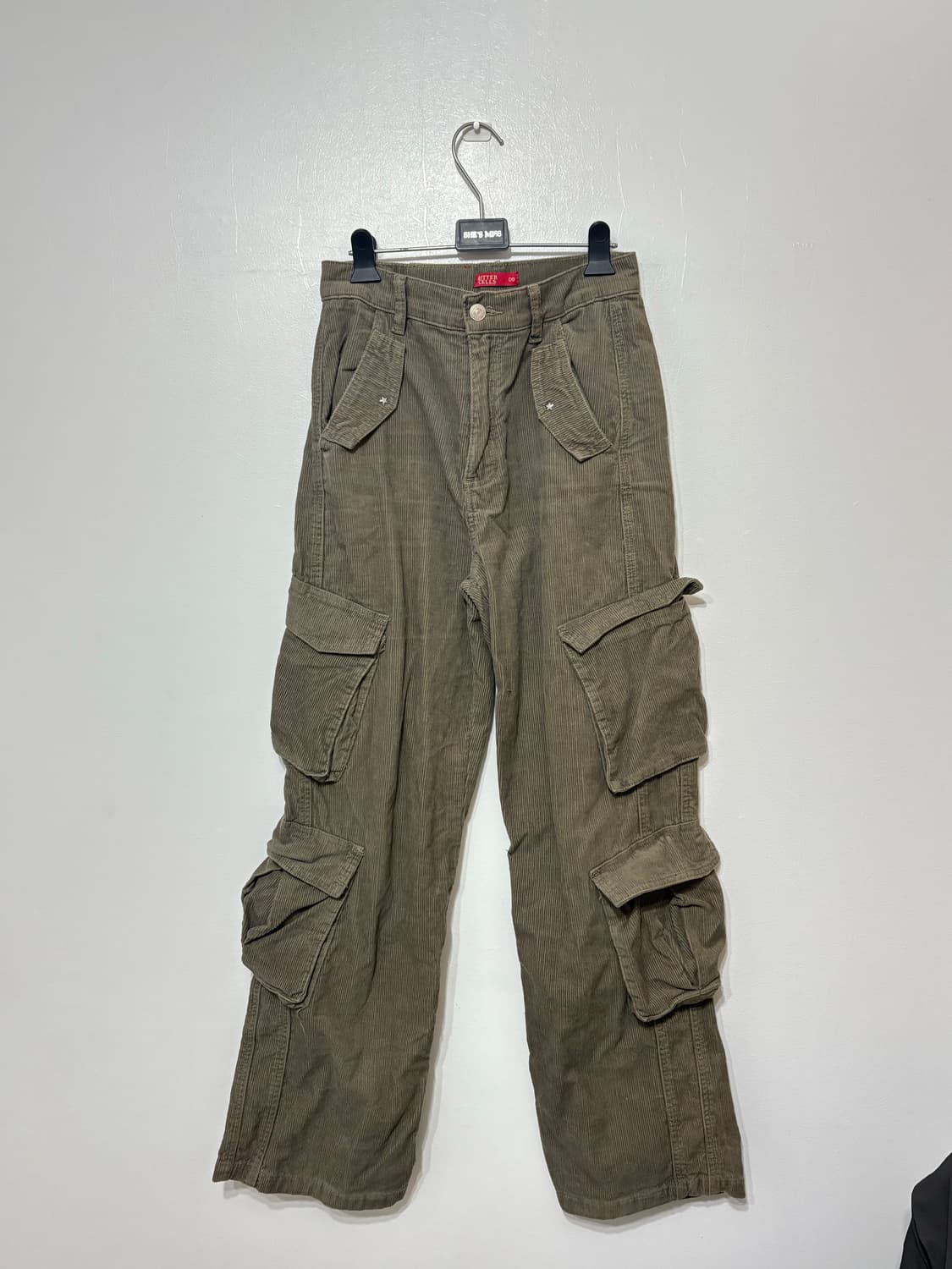비터셀즈 코듀로이 카고팬츠 카키 1.5사이즈 상품이미지4