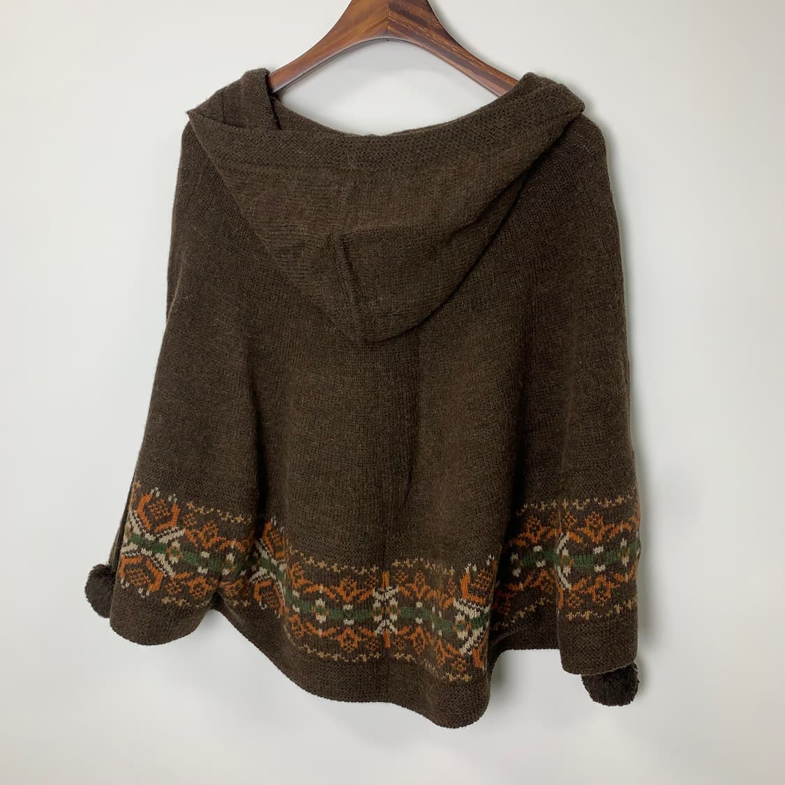 Vintage 빈티지 숄더 망토 니트 가디건 상품이미지3