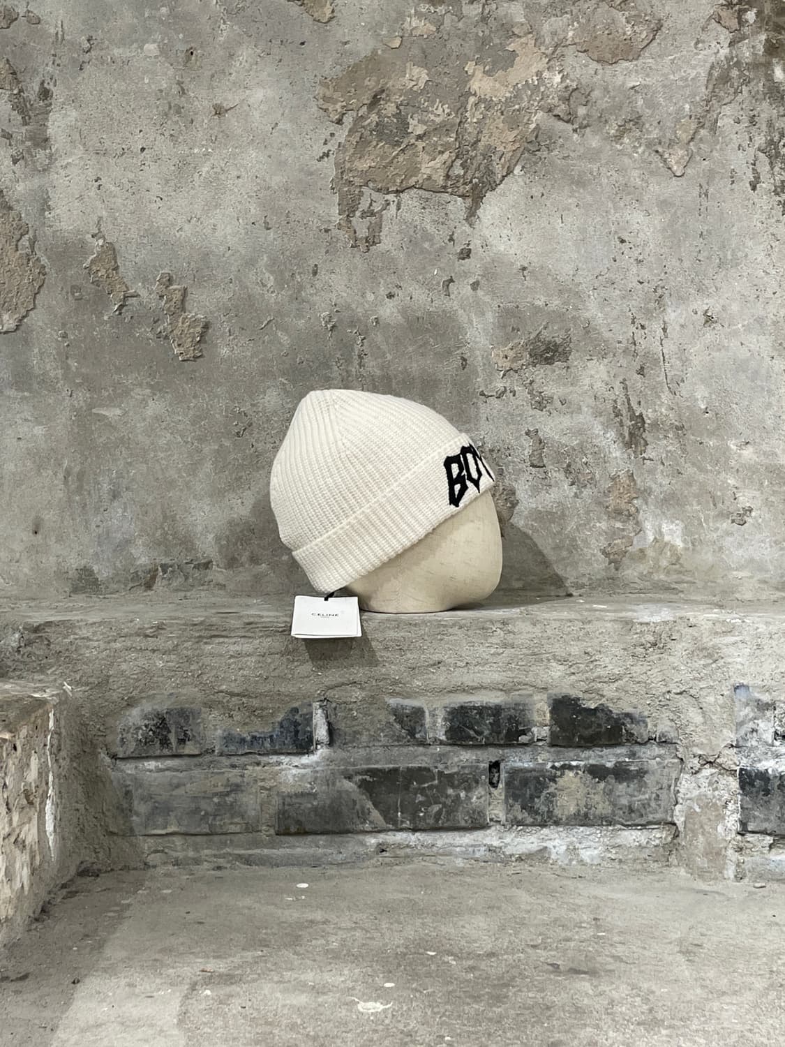 셀린느 아이보리 보이 돌 울 비니 상품이미지5