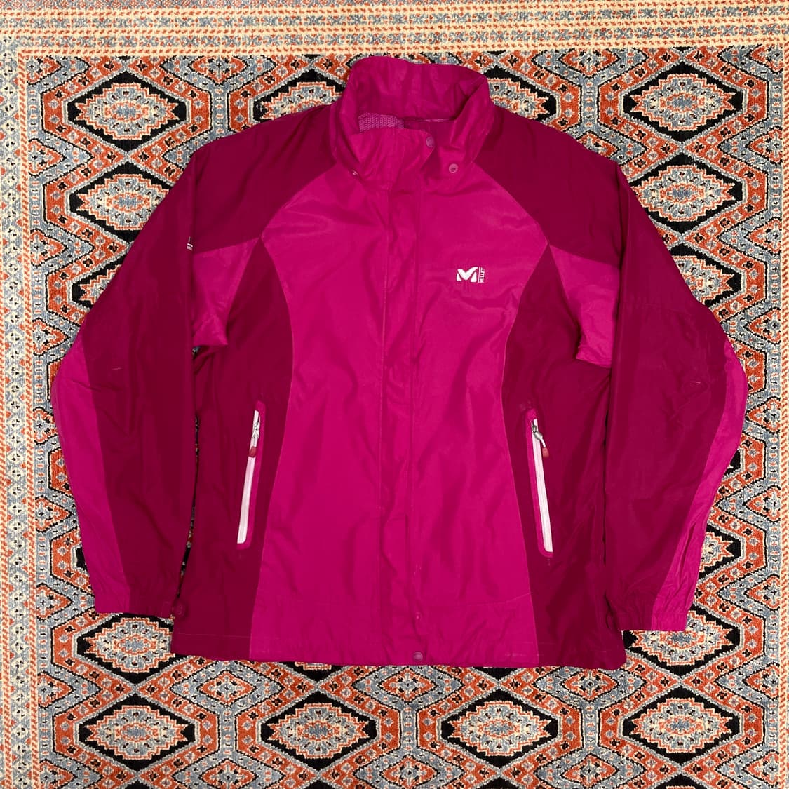 밀레 핑크 바람막이 자켓 여성105 상품이미지1