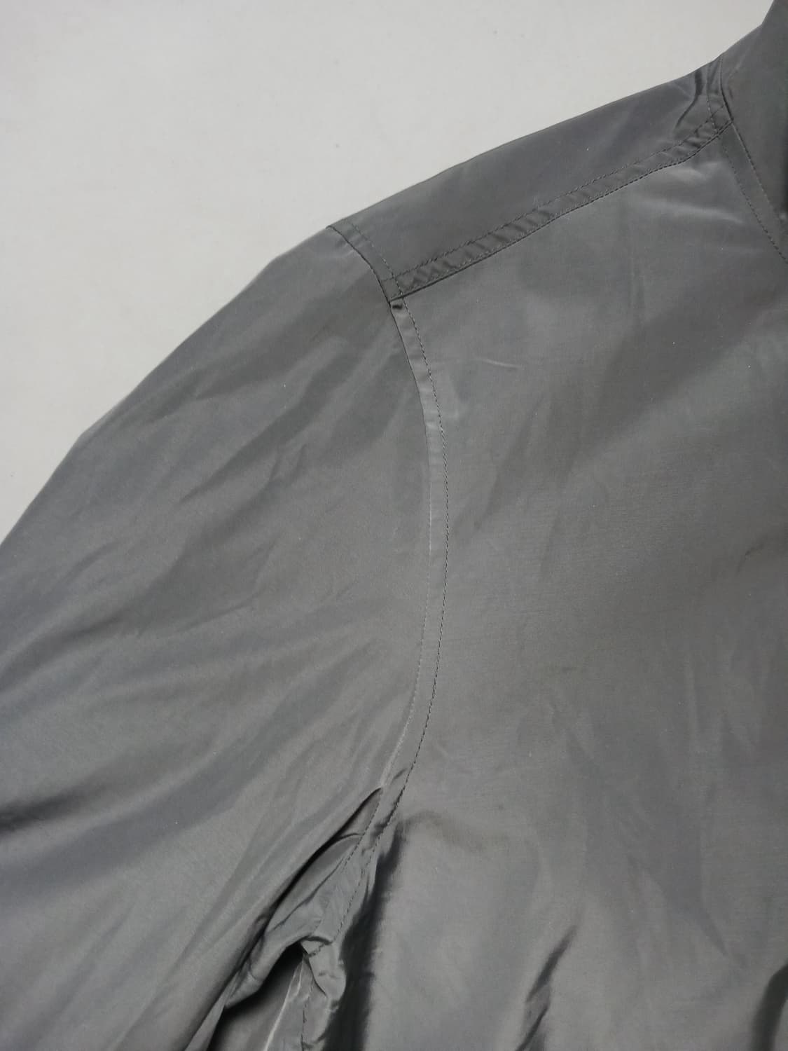 [105] 브룩스힐 그레이 배색 봄버자켓 바람막이 상품이미지4