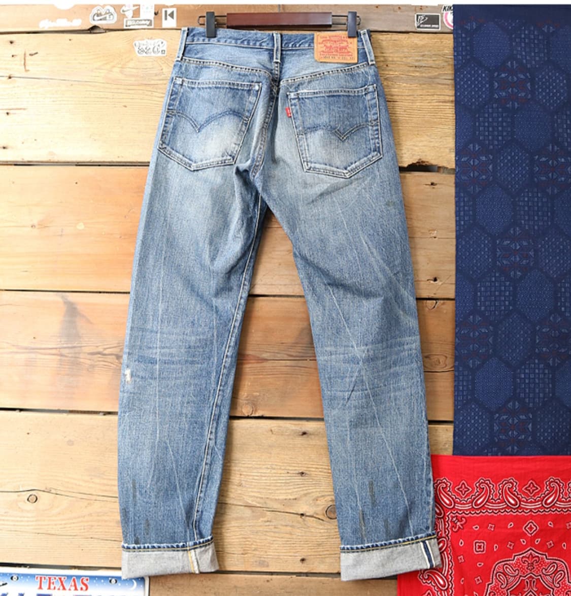 LVC LEVIS 리바이스 54 501ZXX 빅E 셀비지 데님 26-27 상품이미지6