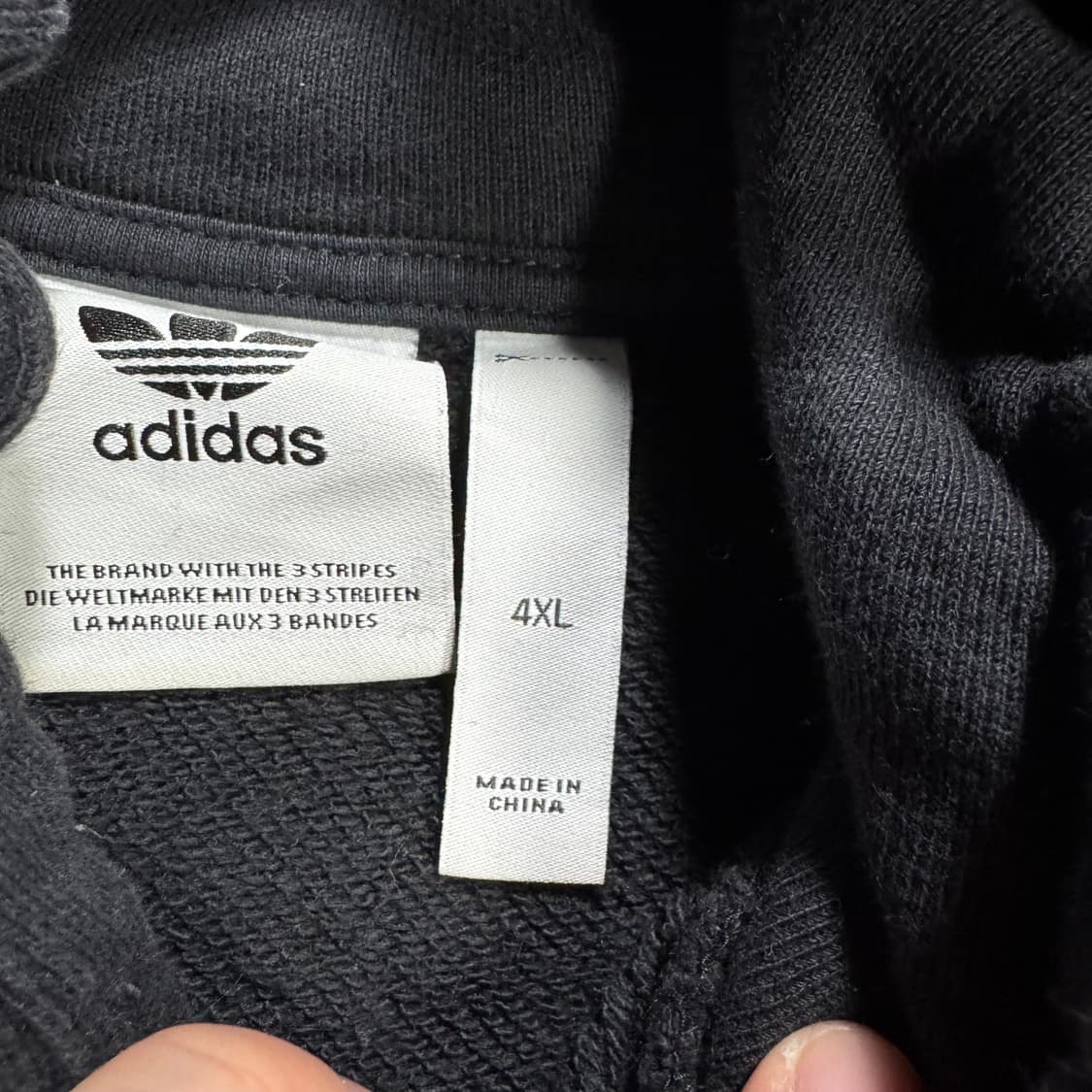 아디다스 빅로고 후드티 상품이미지4