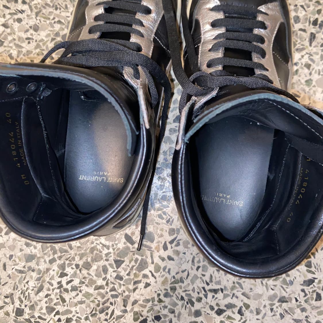 생로랑 스타 하이탑 스니커즈 상품이미지8