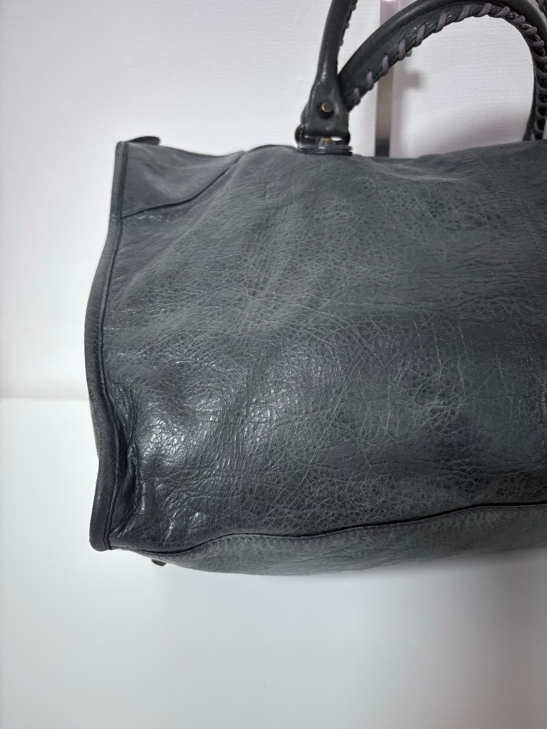 발렌시아가 워크 모터백 그레이 상품이미지6