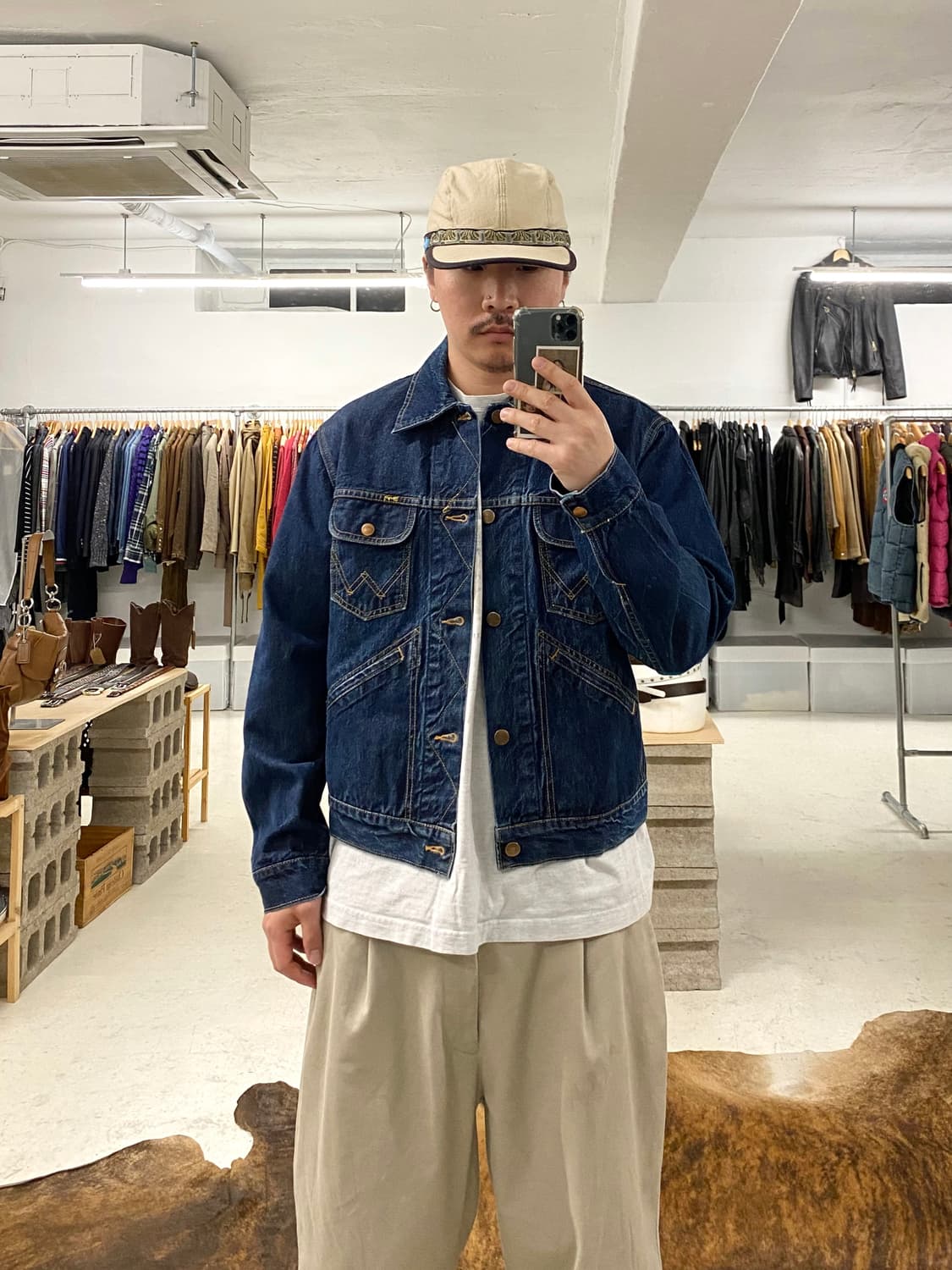 90's WRANGLER 124mj denim jacket 랭글러 데님 상품이미지7