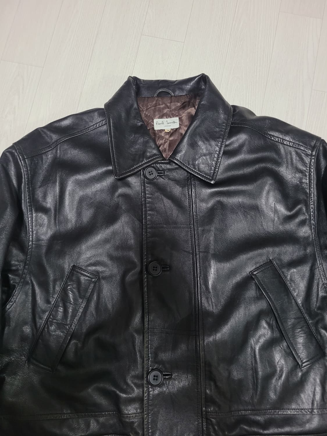 Paul Smith 폴스미스 리얼레더 코트 상품이미지2