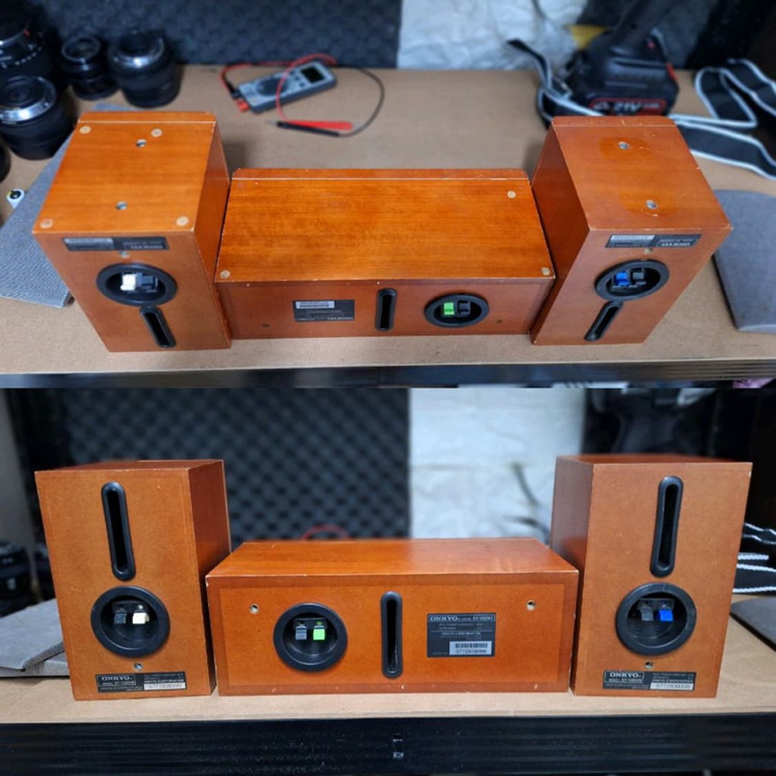 일본 온쿄 ST-V20XM & ST-V20XC 소형 빈티지 감성 스피커  상품이미지9