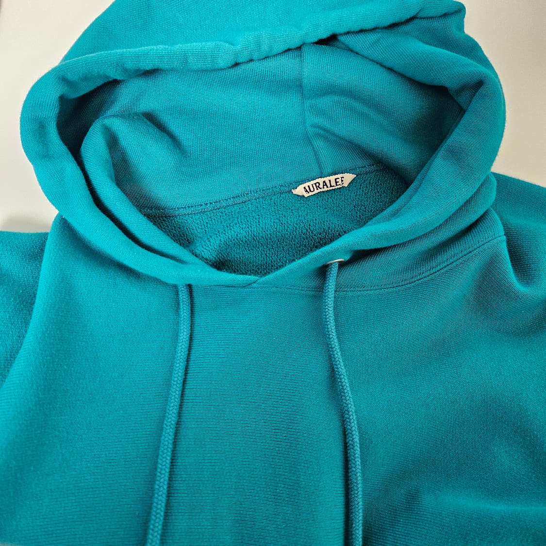 AURALEE 오라리 후드 / 터콰이즈 블루 / 4 상품이미지2