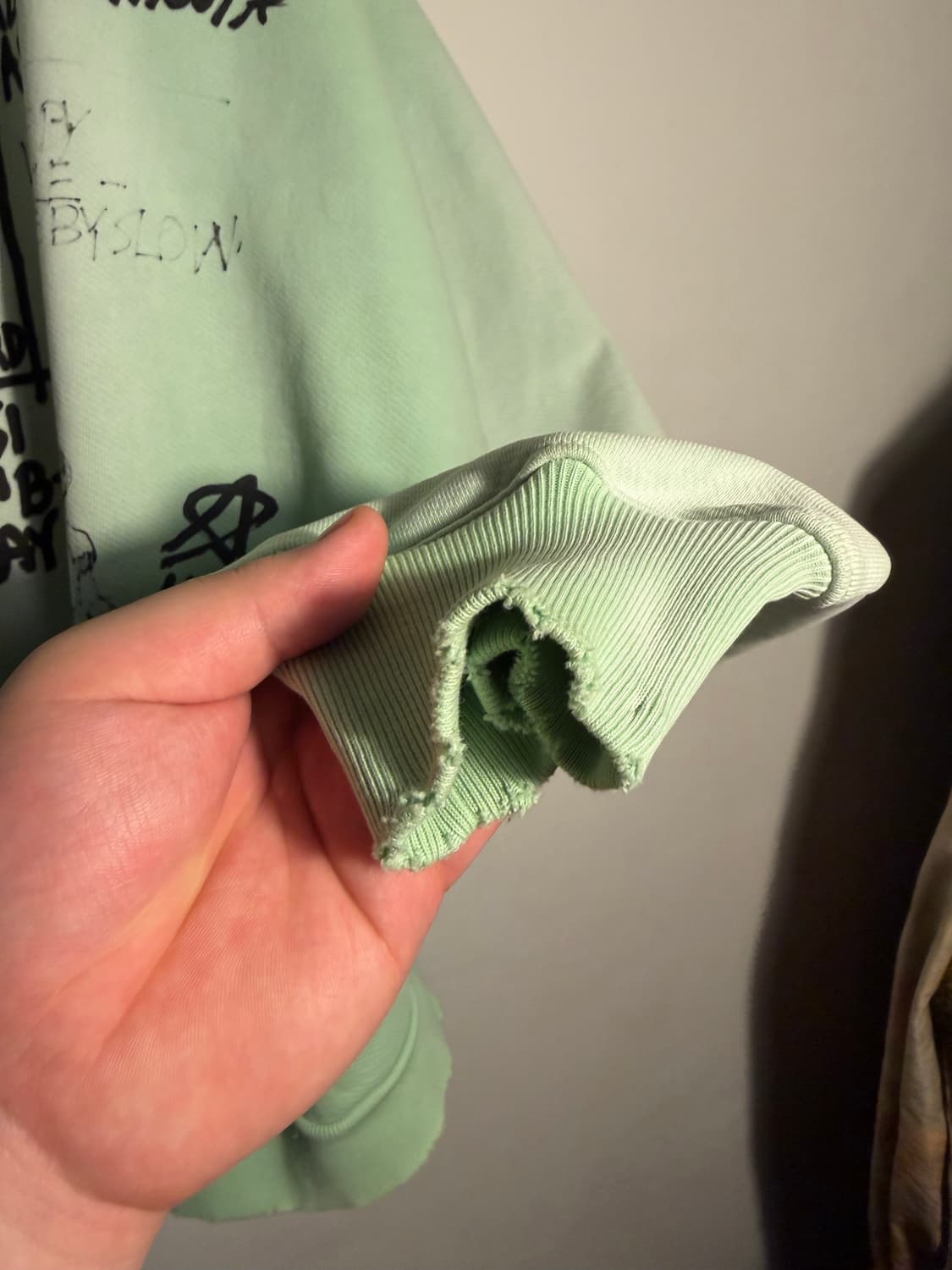 Paly Hollywood 팔리할리우드 민트 후드 XL/XXL 상품이미지4