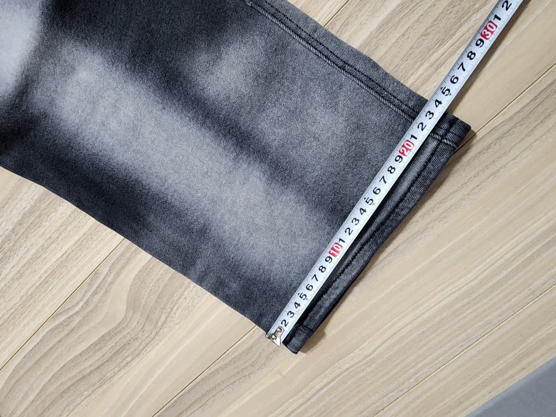 행턴히든밴딩카펜터블랙진기모데님팬츠30사이즈 상품이미지7