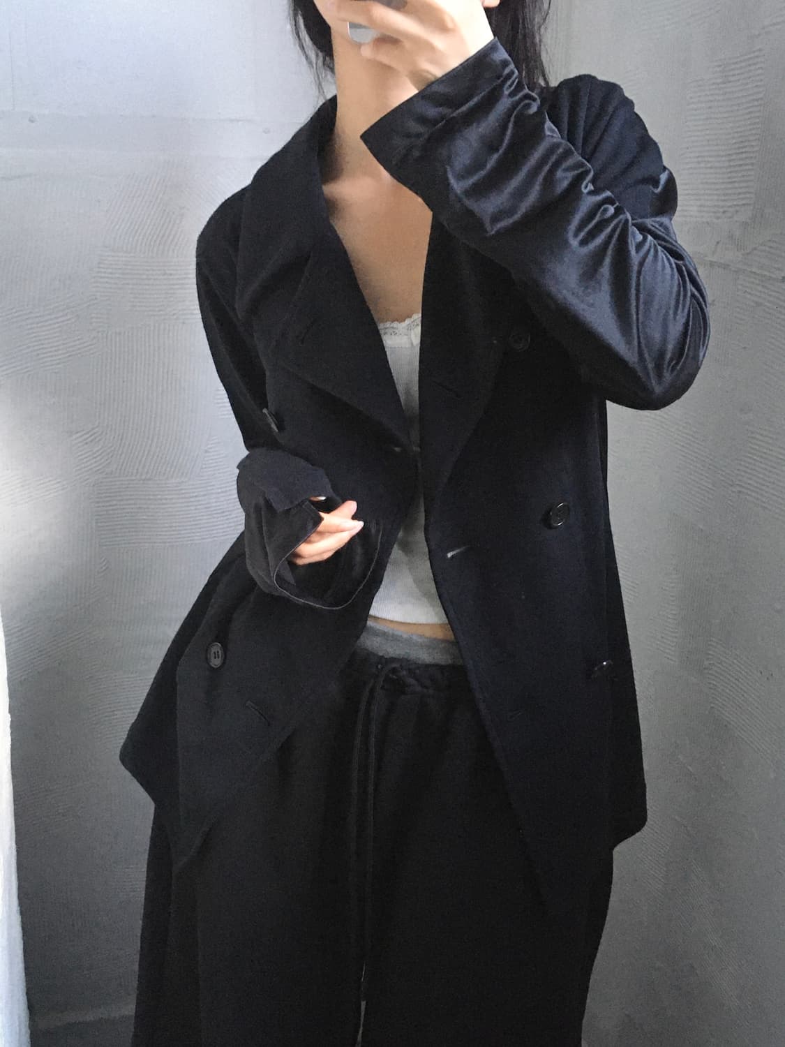 Comme des Garcons Black 꼼데가르송 블랙 더블 자켓 상품이미지3