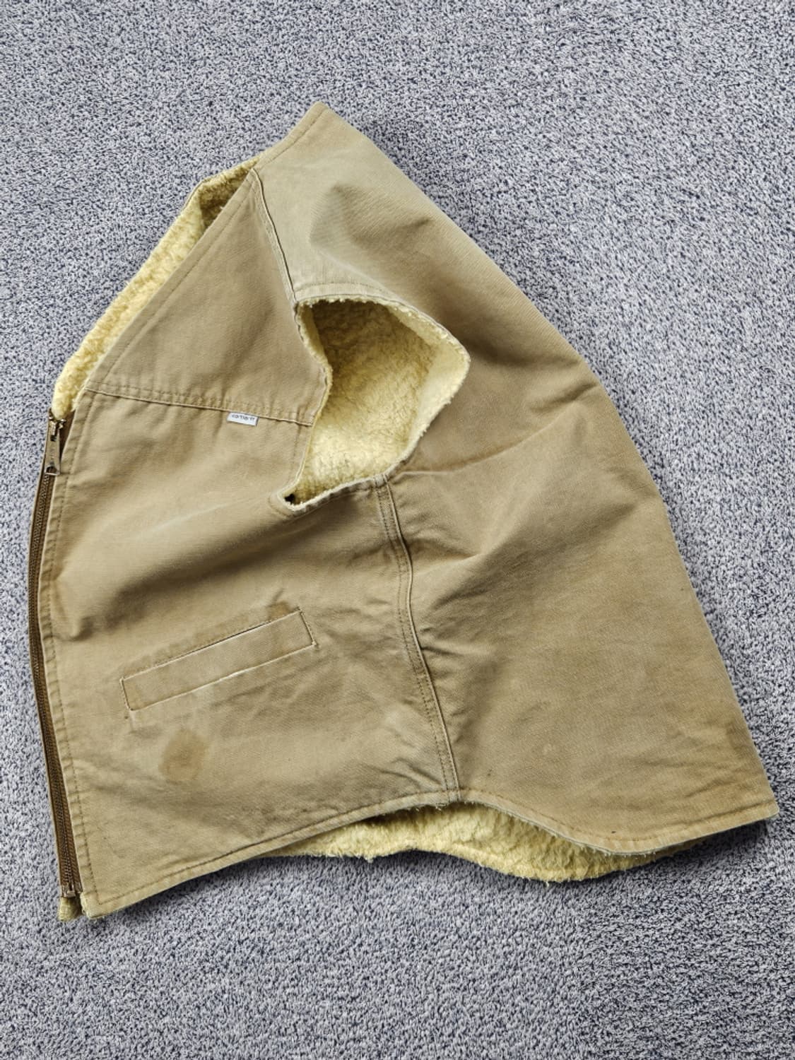 USA 칼하트 덕 캔버스 쉐르파 워크 베스트 (상세설명참조)/ 10356 상품이미지2