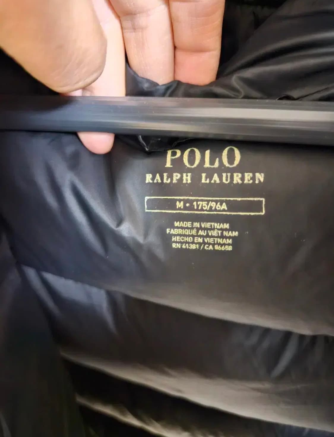 폴로 유광패딩 상품이미지8