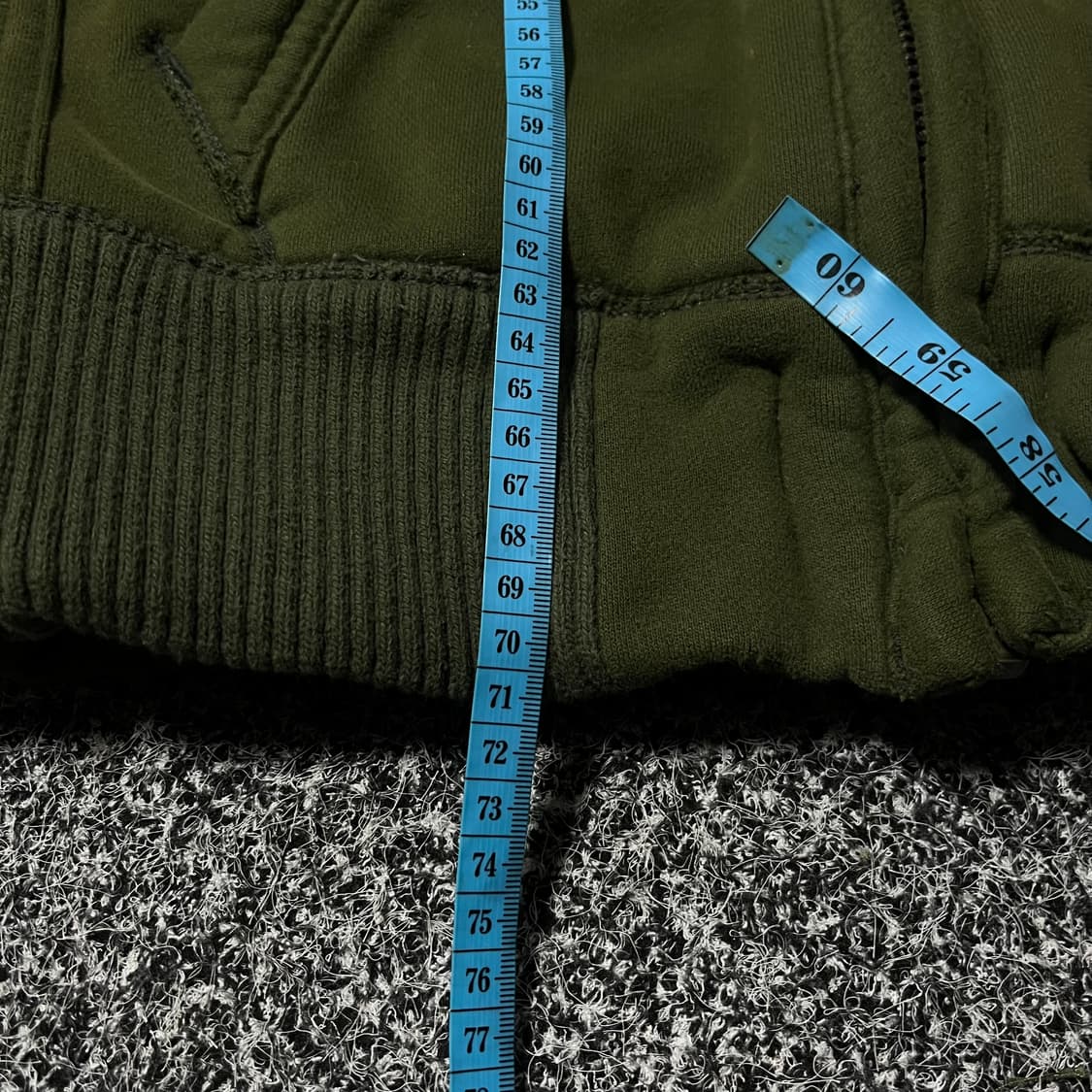 아베크롬비 울프죠 후드집업자켓 카키 상품이미지6