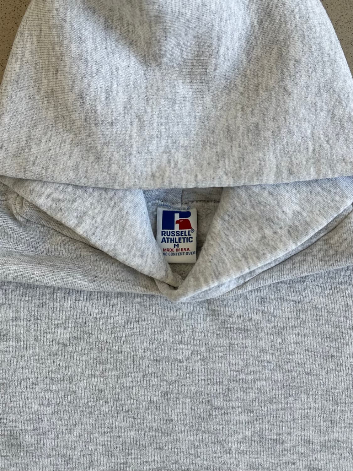 90s 빈티지 러셀 후드 그레이 M USA 상품이미지6
