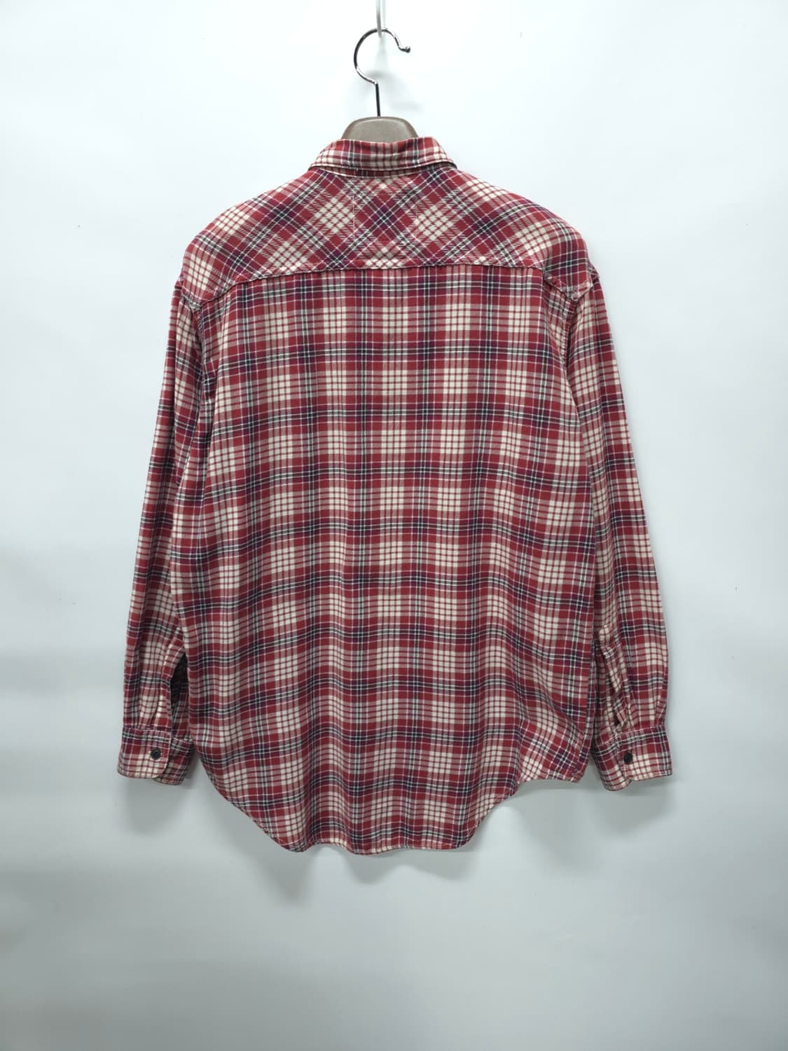 리바이스 남성 빈티지 무드 레드 체크 워크 셔츠(100) 상품이미지9