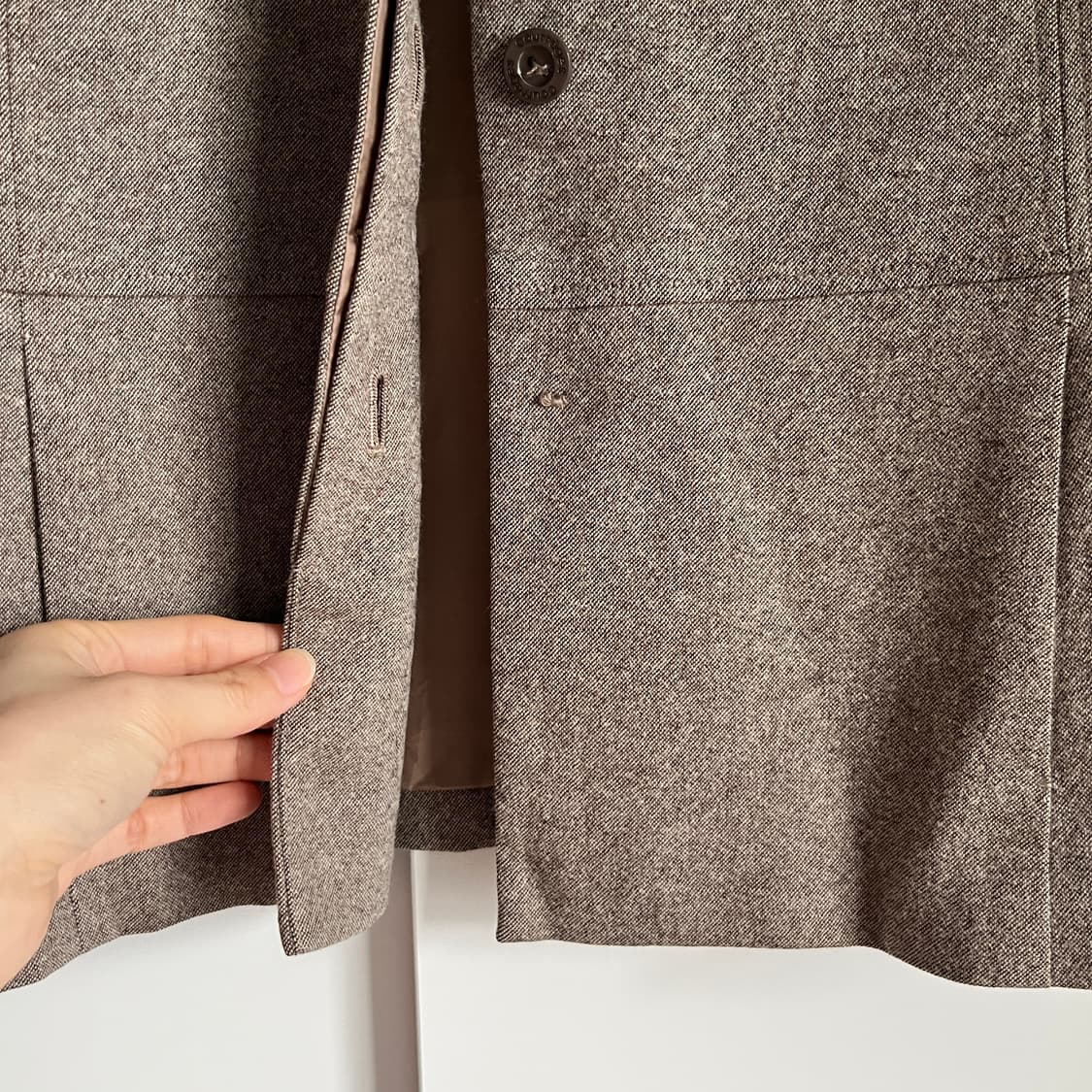 COURREGES 90's wool angora Jacket 상품이미지10