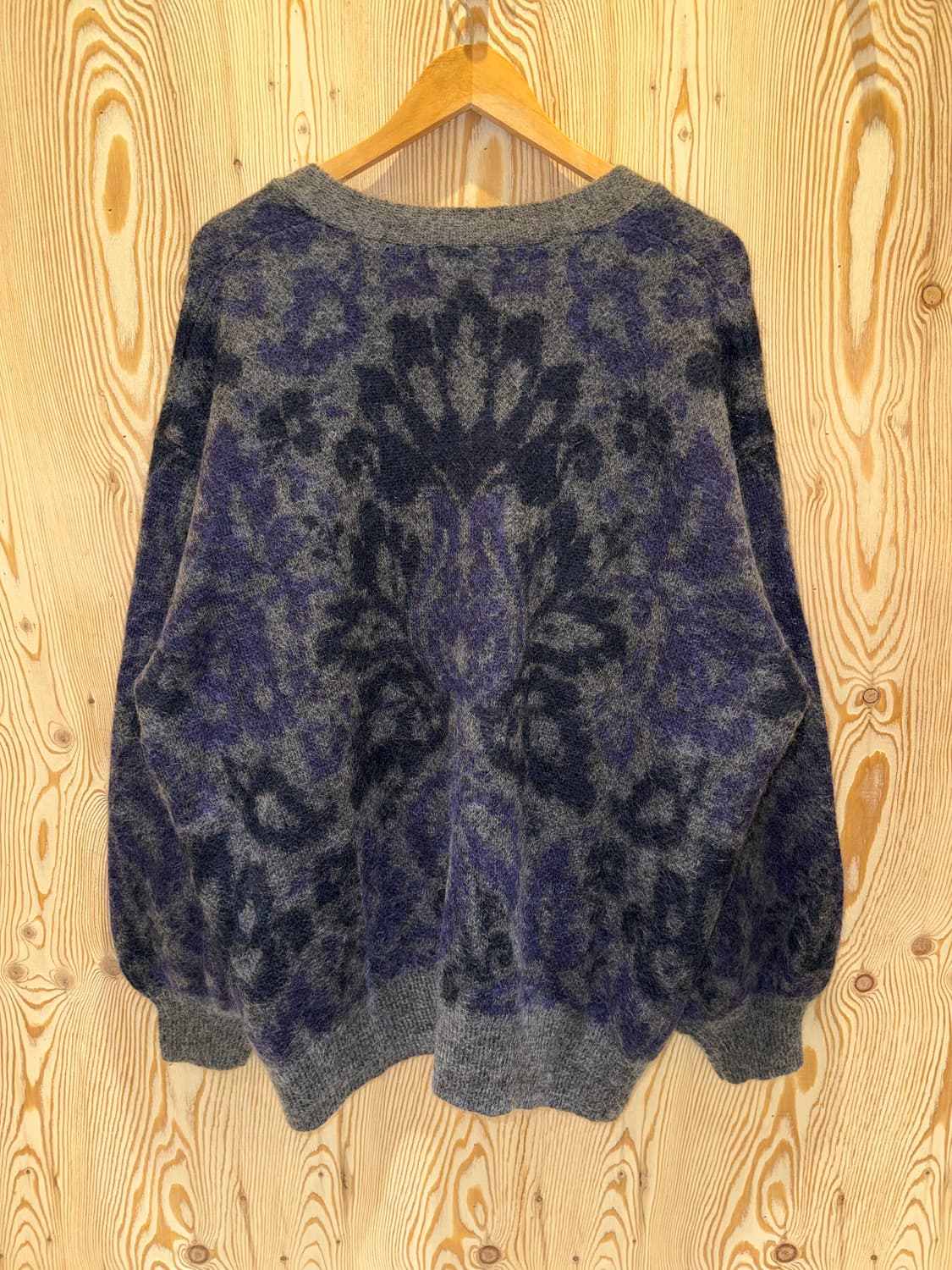 하레 페이즐리 모헤어 가디건 상품이미지3