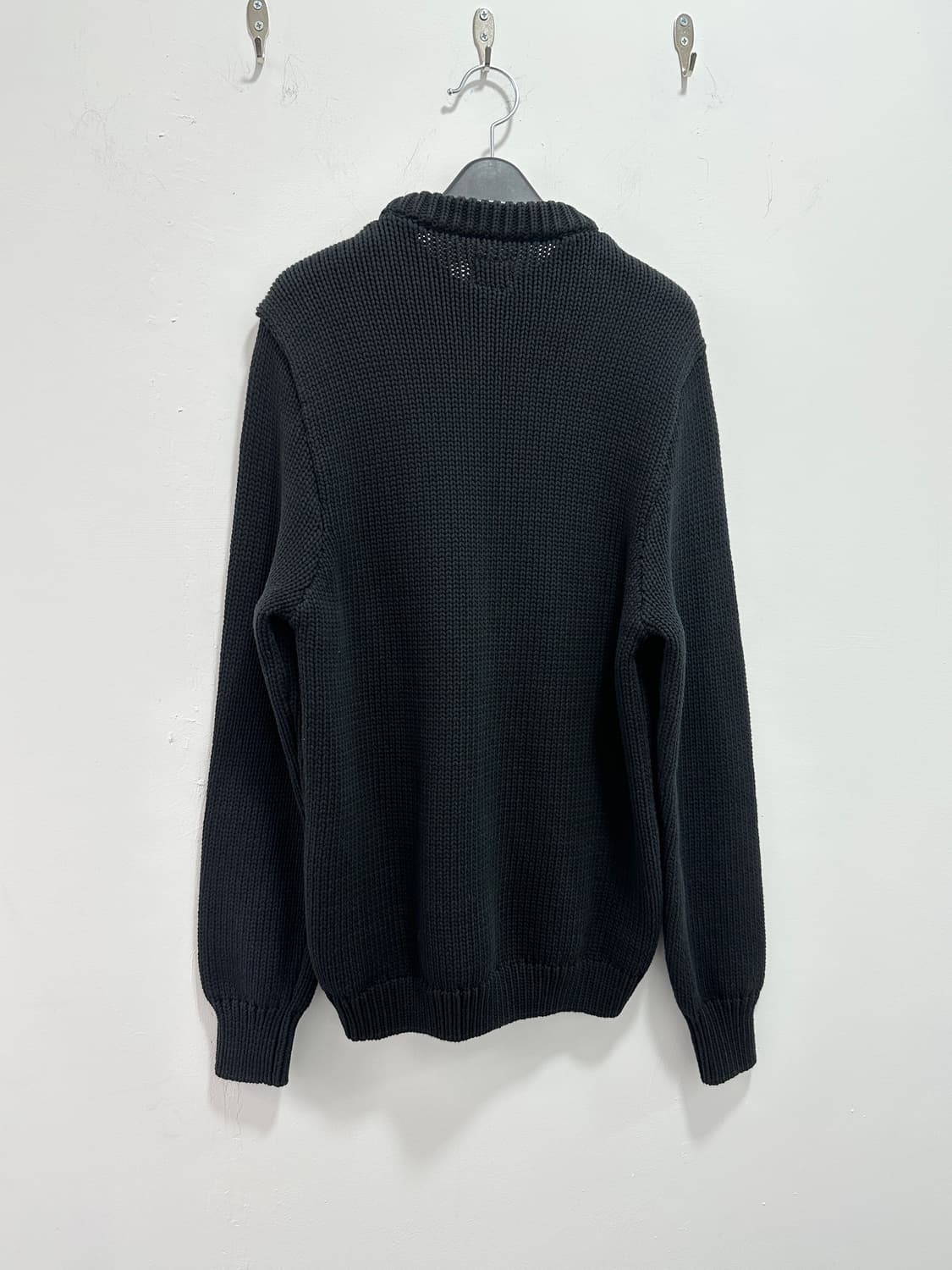 C.P. Company crew neck black knit 상품이미지4