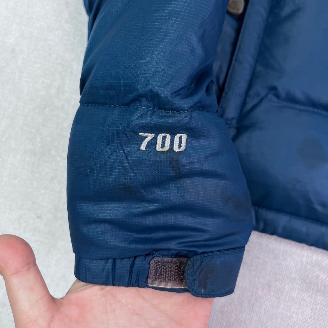 95 노스페이스 1996 눕시 블루 700 패딩 상품이미지5