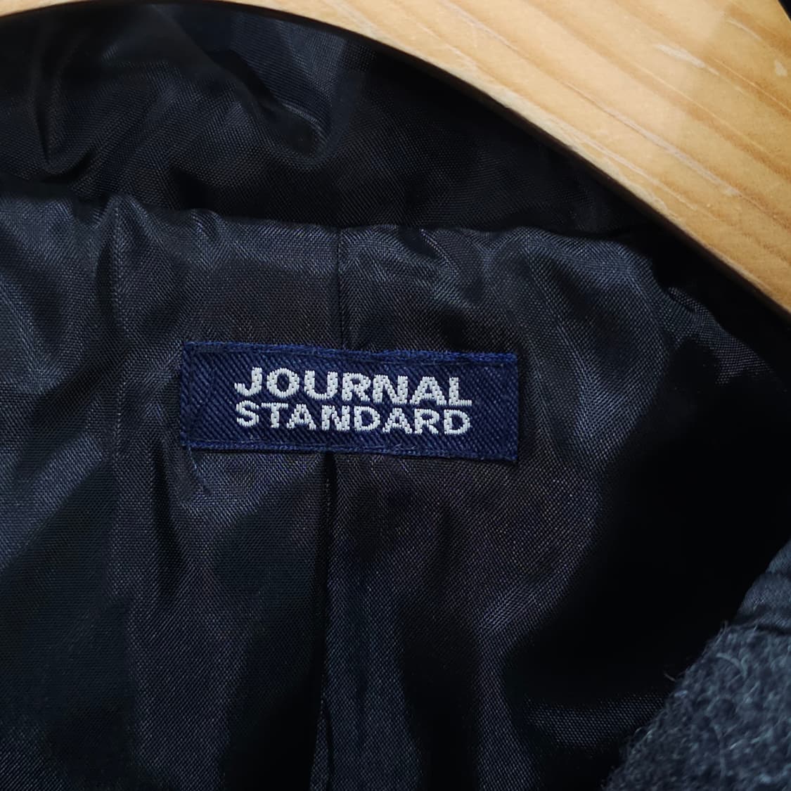 JOURNAL STANDARD 체크울 후드 케이프 망토- 우먼프리 상품이미지7