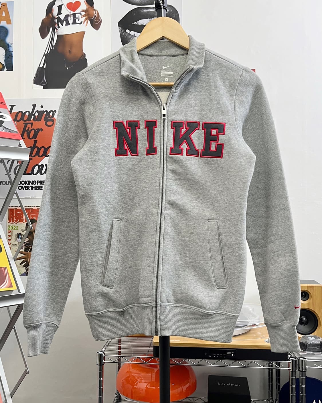 나이키 00s 스펠로고 스웻 트랙탑 상품이미지5