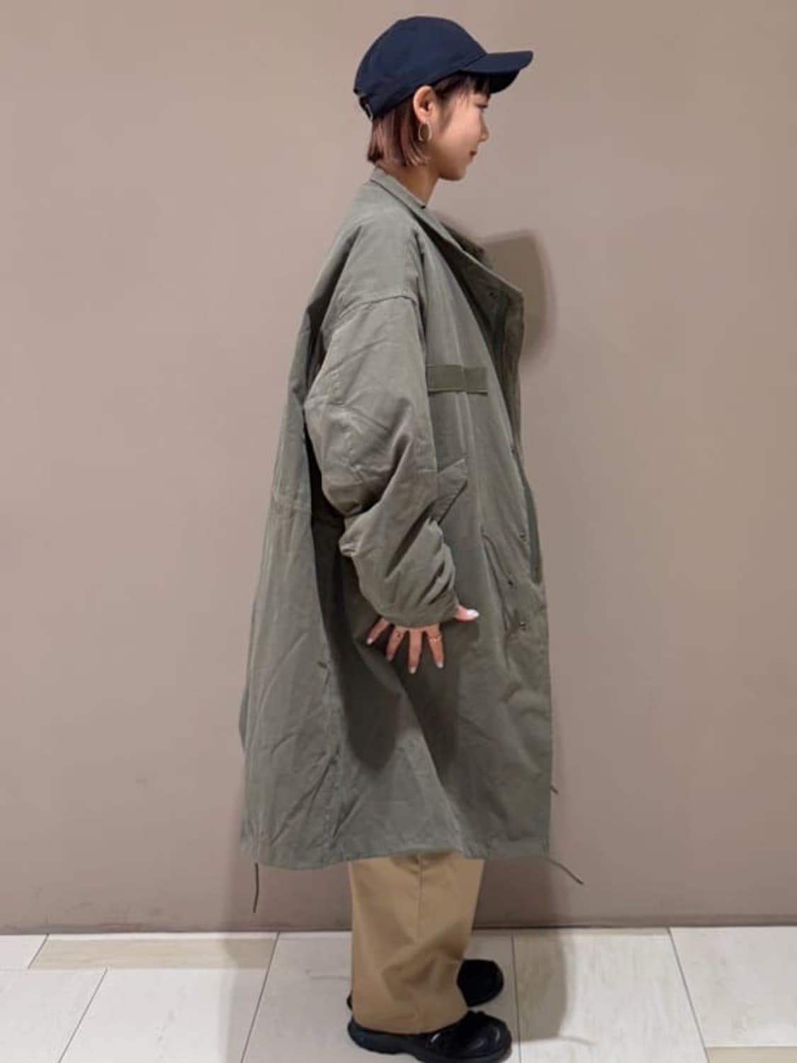 프릭스 스토어 우먼스 M-65 야상코트 올리브 상품이미지2